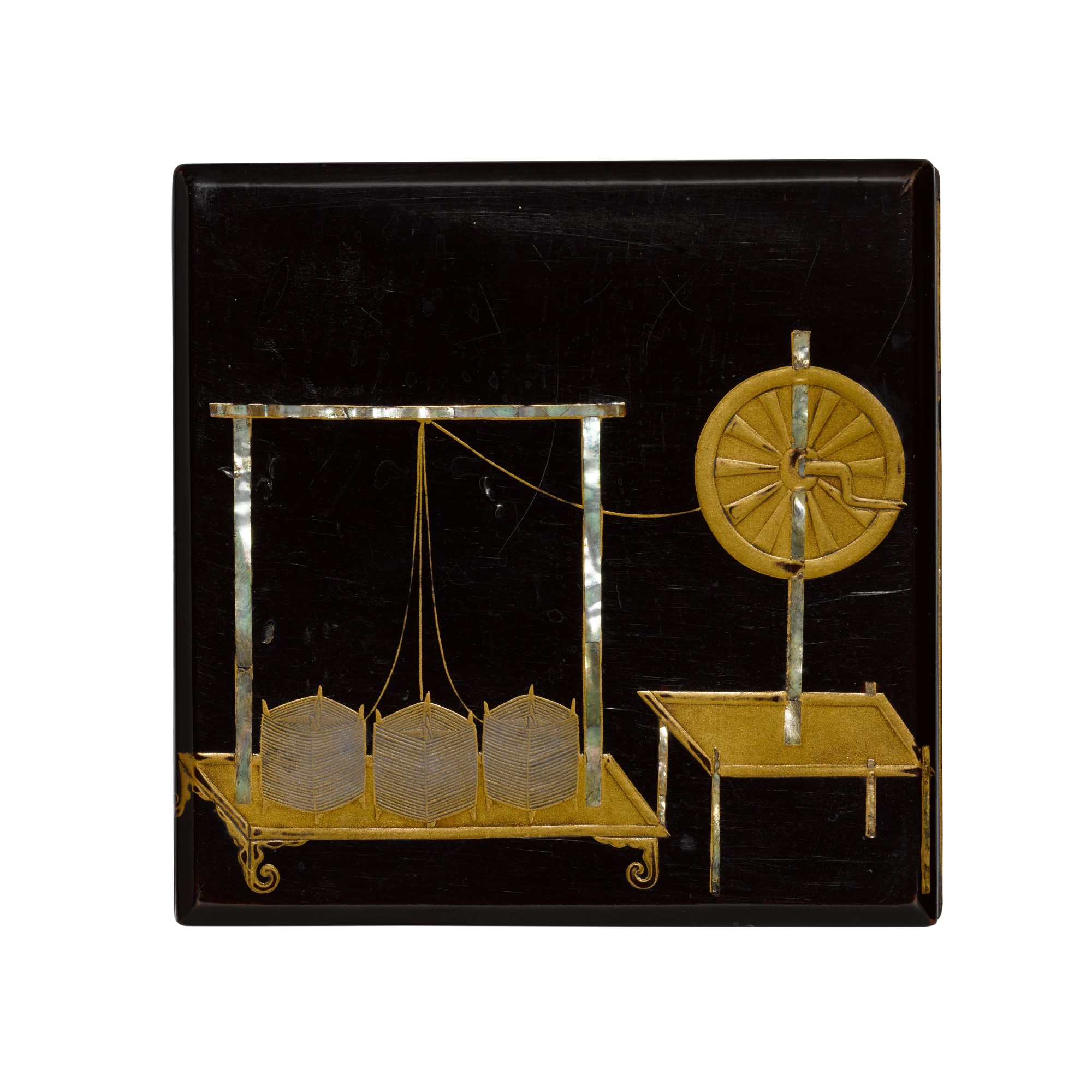 A suzuribako [writing box] — Momoyama period, late 16th century