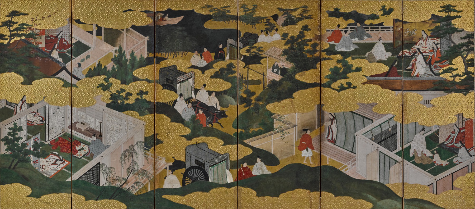Anonymous — Chapters from the Tale of Genji (Genji monogatari) | Edo period, 17th century