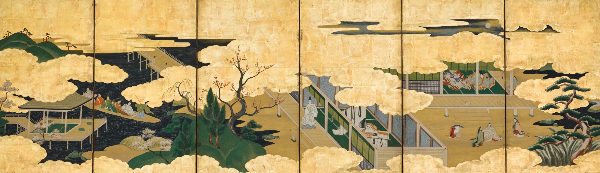 Anonymous — Chapters from the Tale of Genji (Genji monogatari) | Edo period, 18th century