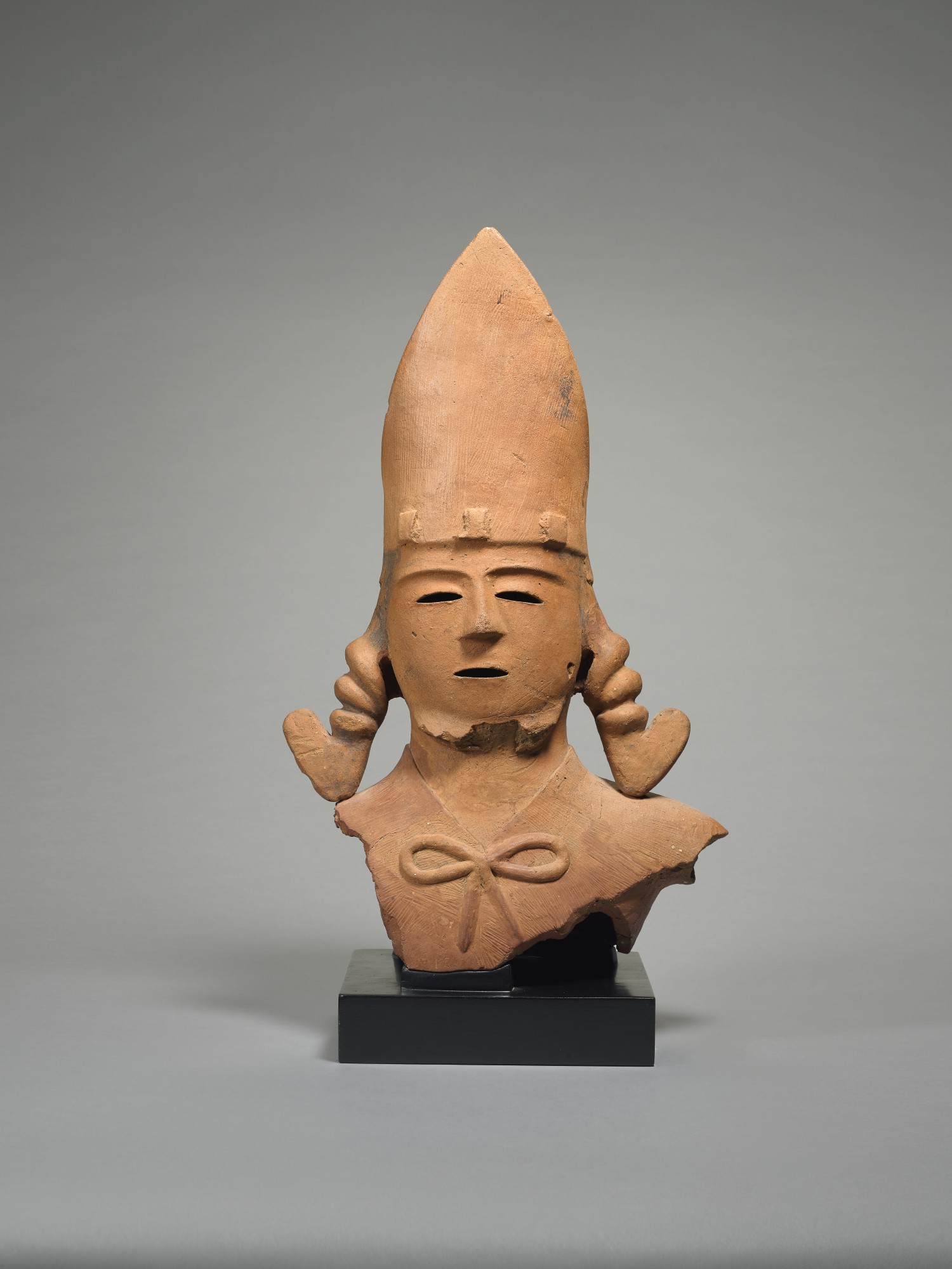 A Haniwa terracotta of a warrior — Kofun period, 6th-7th century