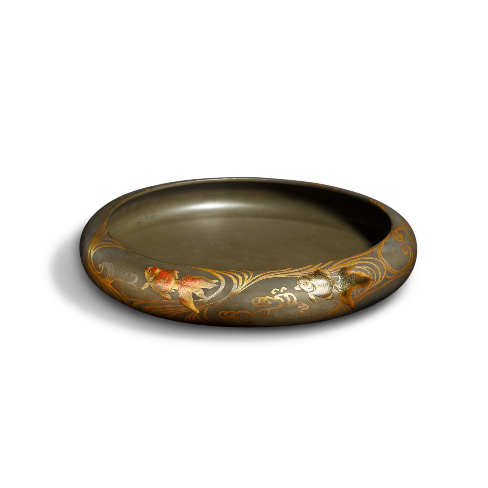 A Zohiko lacquered wood suiban [water basin] — Meiji - Taisho period, late 19th - early 20th century