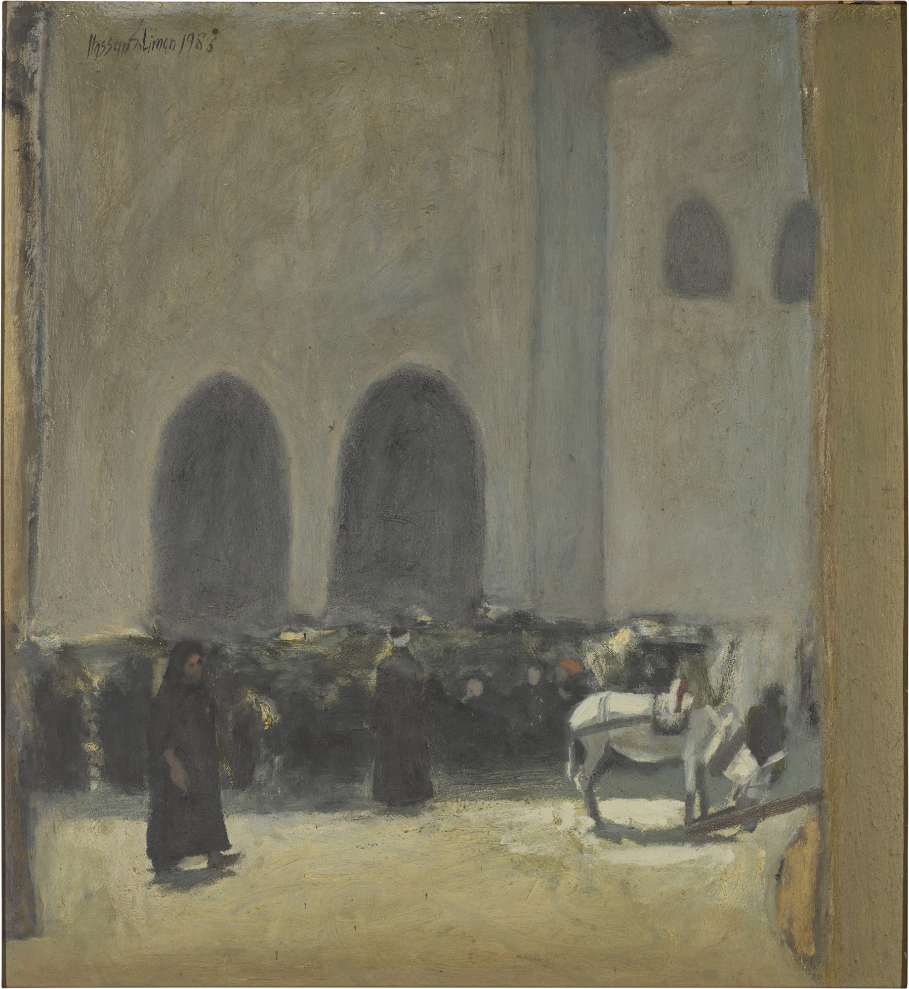 Hassan Soliman — A Donkey by the Souk