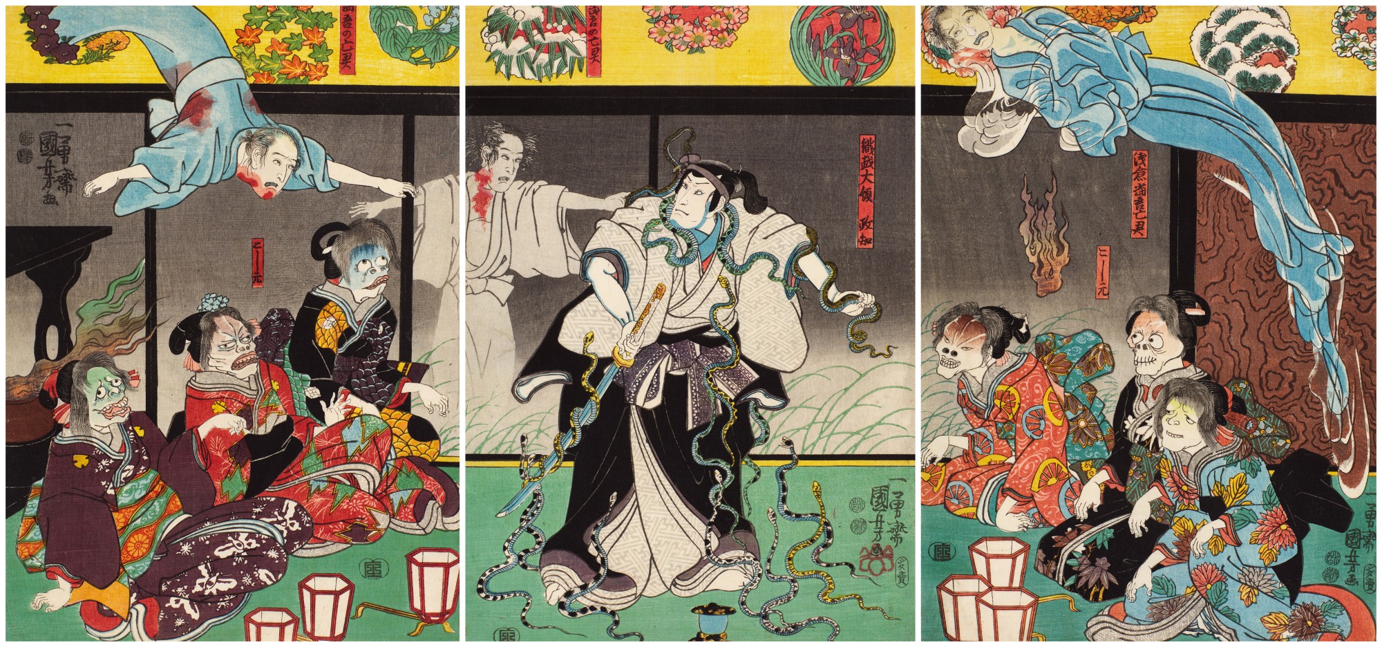 The Ghost of Asakura Togo | Edo period, 19th century