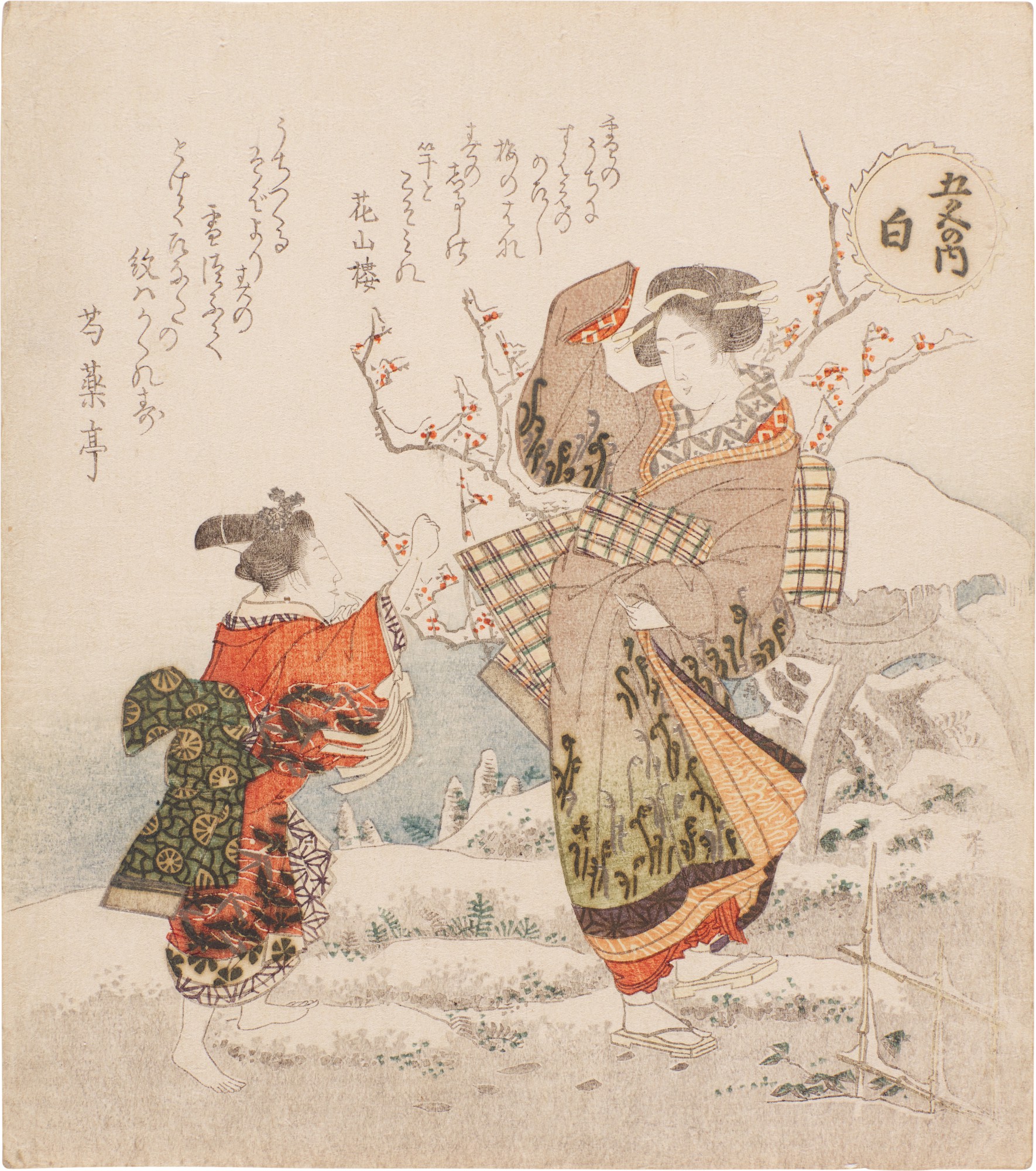 Ryuryukyo Shinsai (active circa 1799-1823)