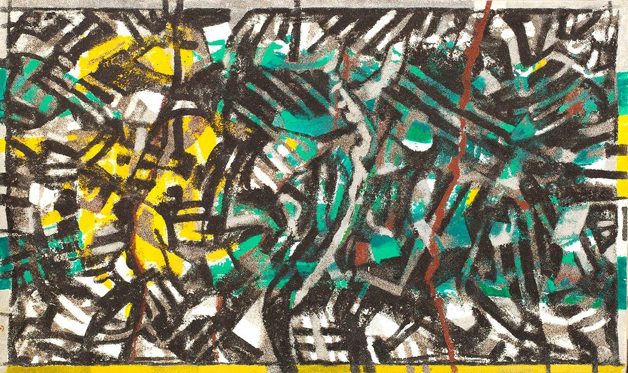 Mohsen Vaziri — Untitled (From the Sand Composition series)