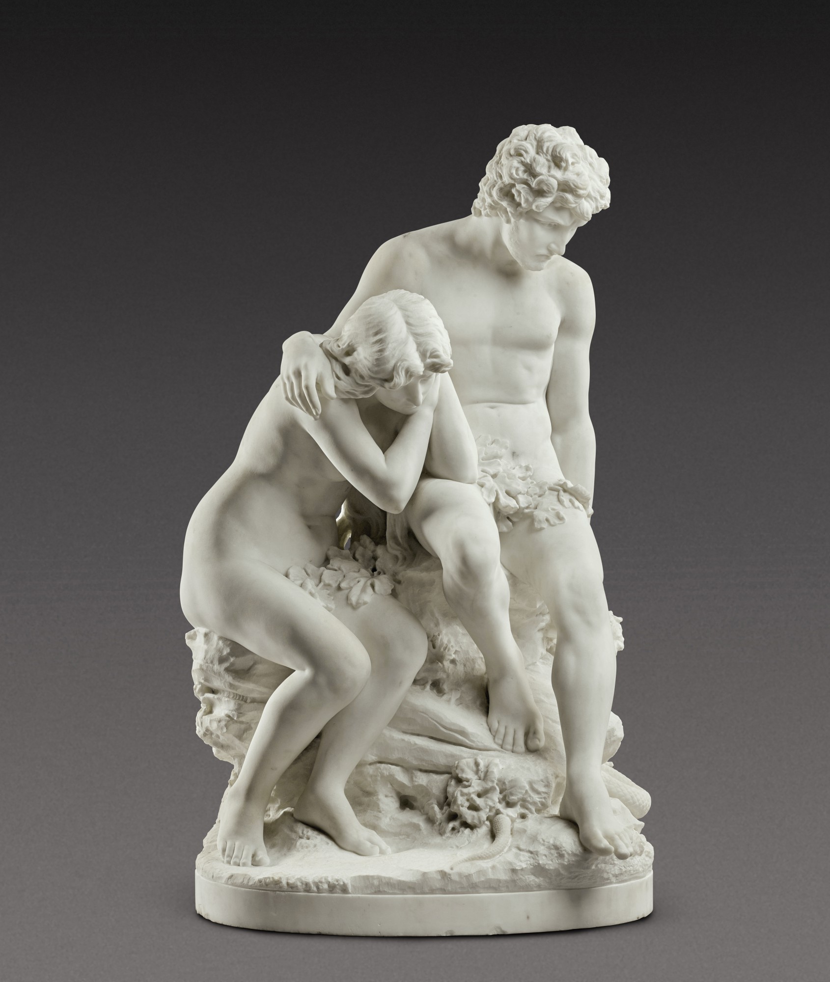 Italian, late 19th century — Adam and Eve after the Fall
