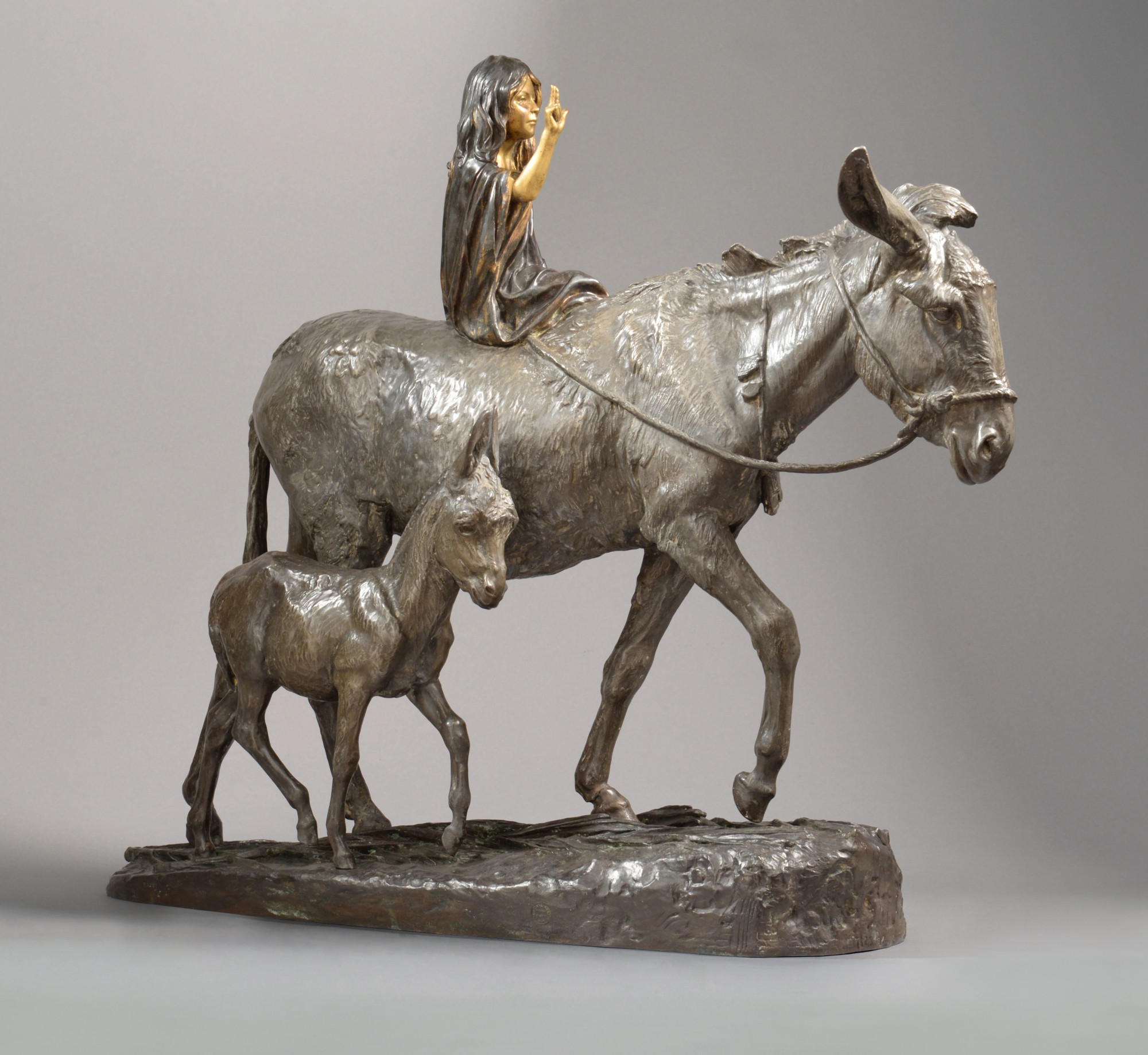 Jean-Léon Gérôme — Le Christ enfant sur un âne (The Young Christ on a donkey)