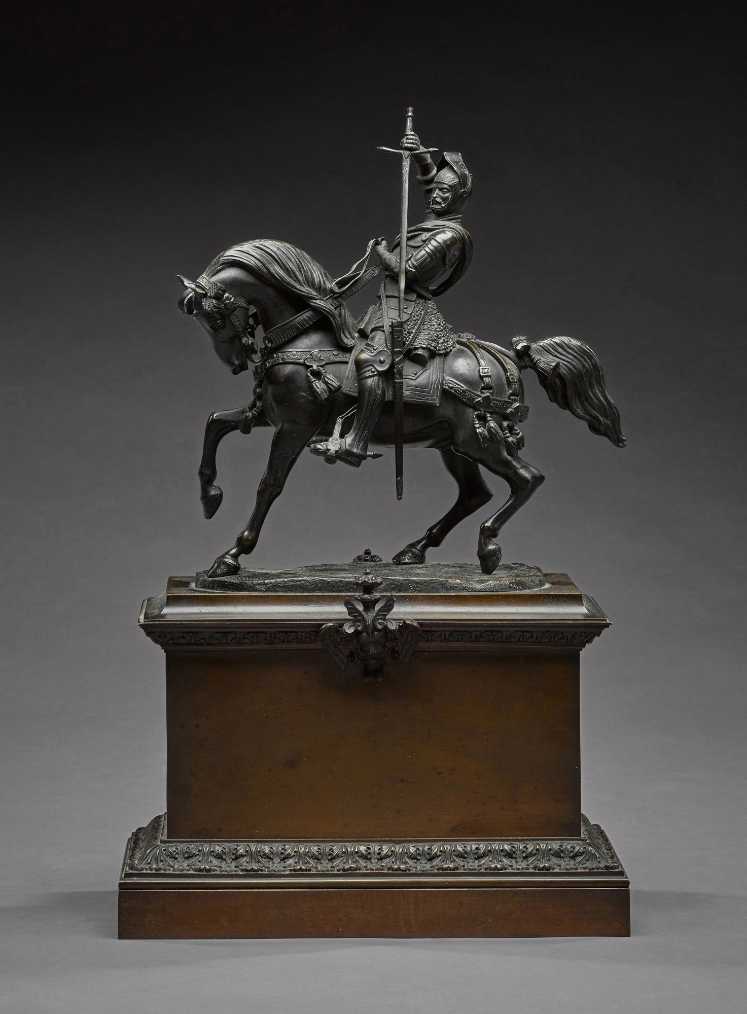 After Carlo Marochetti — Equestrian Portrait of Emmanuel Philibert, Grand Duke of Savoy