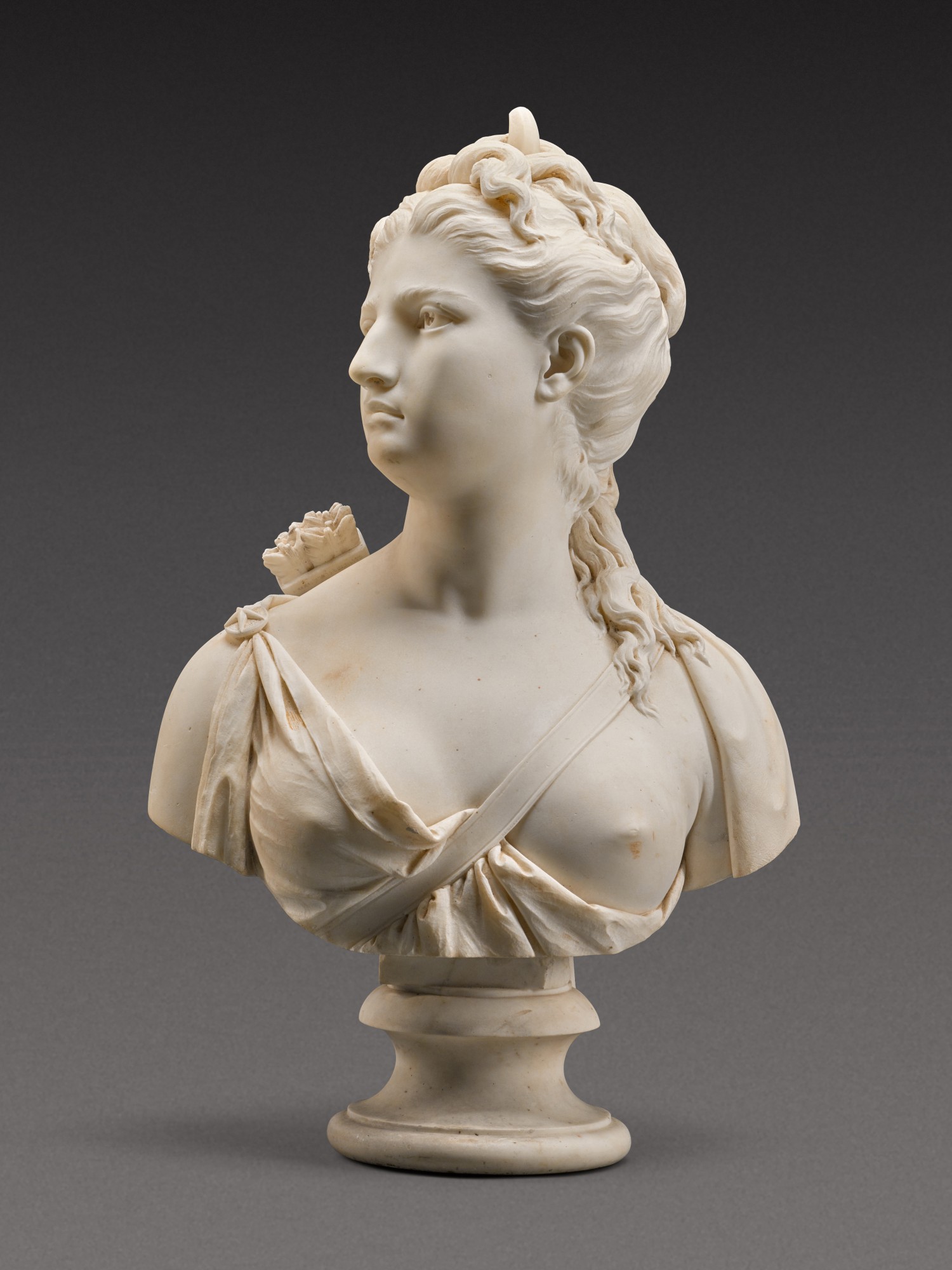 After Jean-Antoine Houdon — Bust of Diana