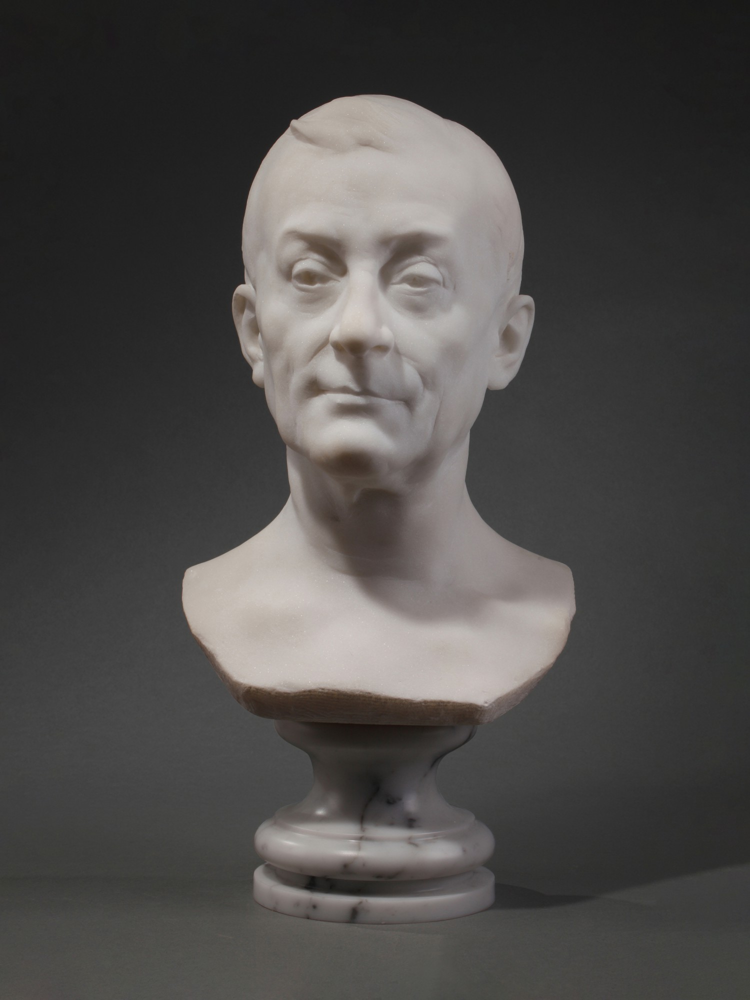 Jean Alexandre Joseph Falguière — Portrait bust of Jules Quesnay de Beaurepaire