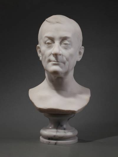 Portrait bust of Jules Quesnay de Beaurepaire