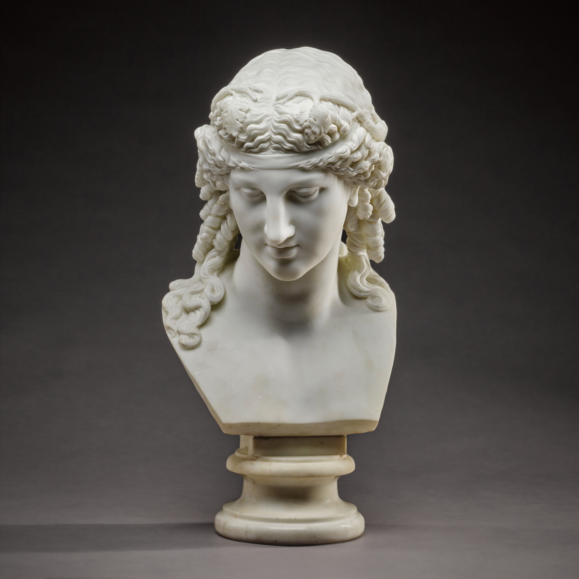Italian, Rome, late 18th/ early 19th century — Bust of Dionysus     