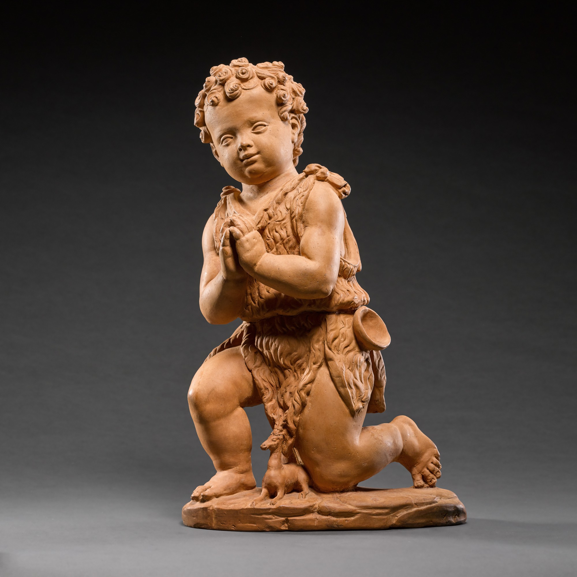 Italian, Florence, early 16th century — Kneeling Infant Saint John the Baptist
