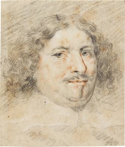 Portrait of a gentleman with a moustache