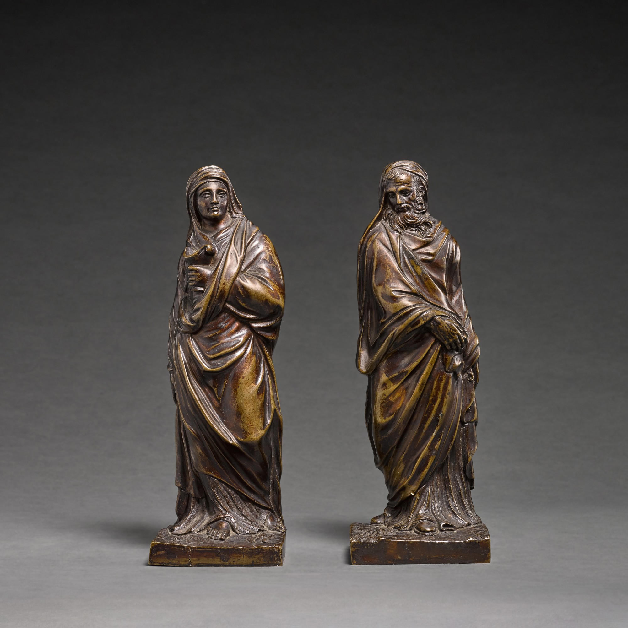 French or Italian, circa 1700 — A Vestal and a Philosopher