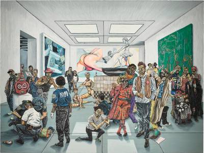 Plate 4, The Exhibition in New York