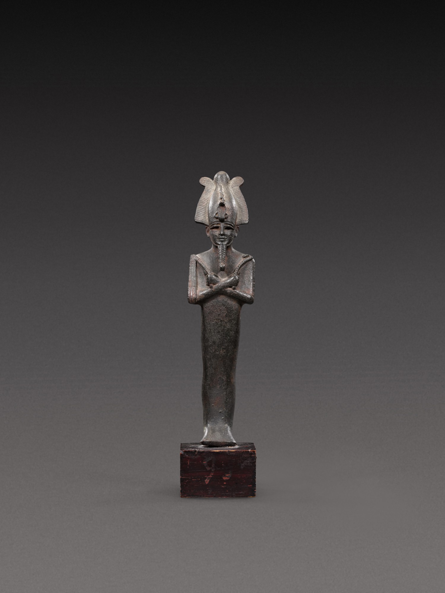 An Egyptian Bronze Figure of Osiris, 26th Dynasty, 664-525 B.C.