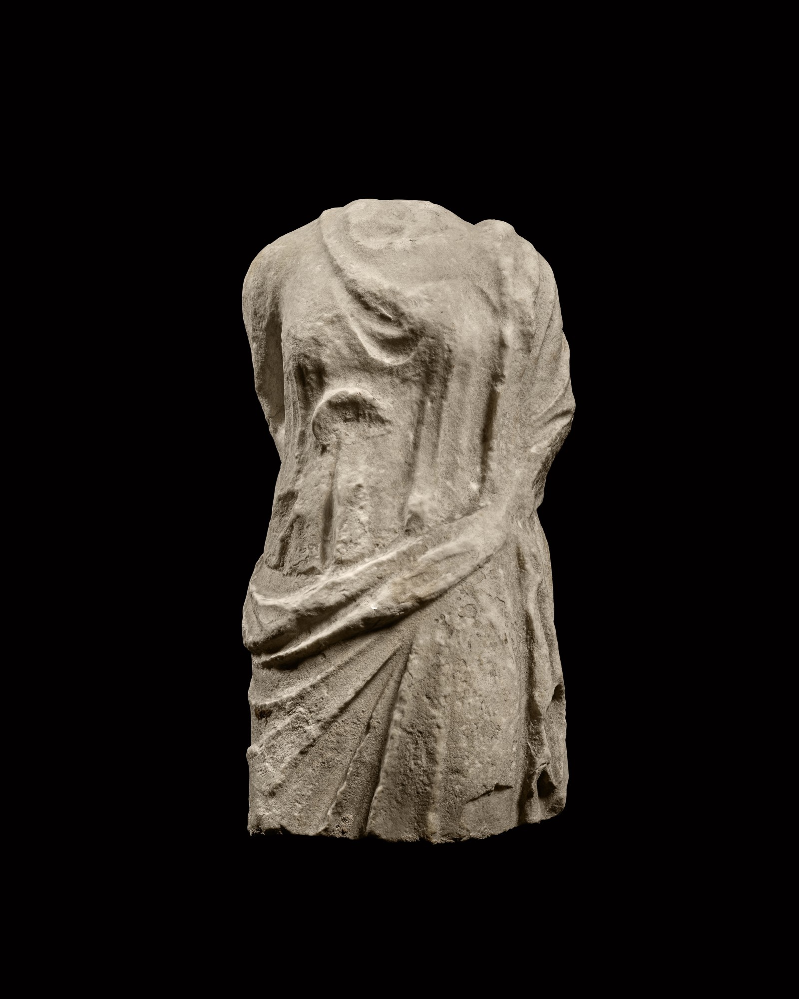 A Hellenistic or Roman Marble Torso of a Woman — A Hellenistic or Roman Marble Torso of a Woman, circa 1st Century B.C./1st Century A.D.