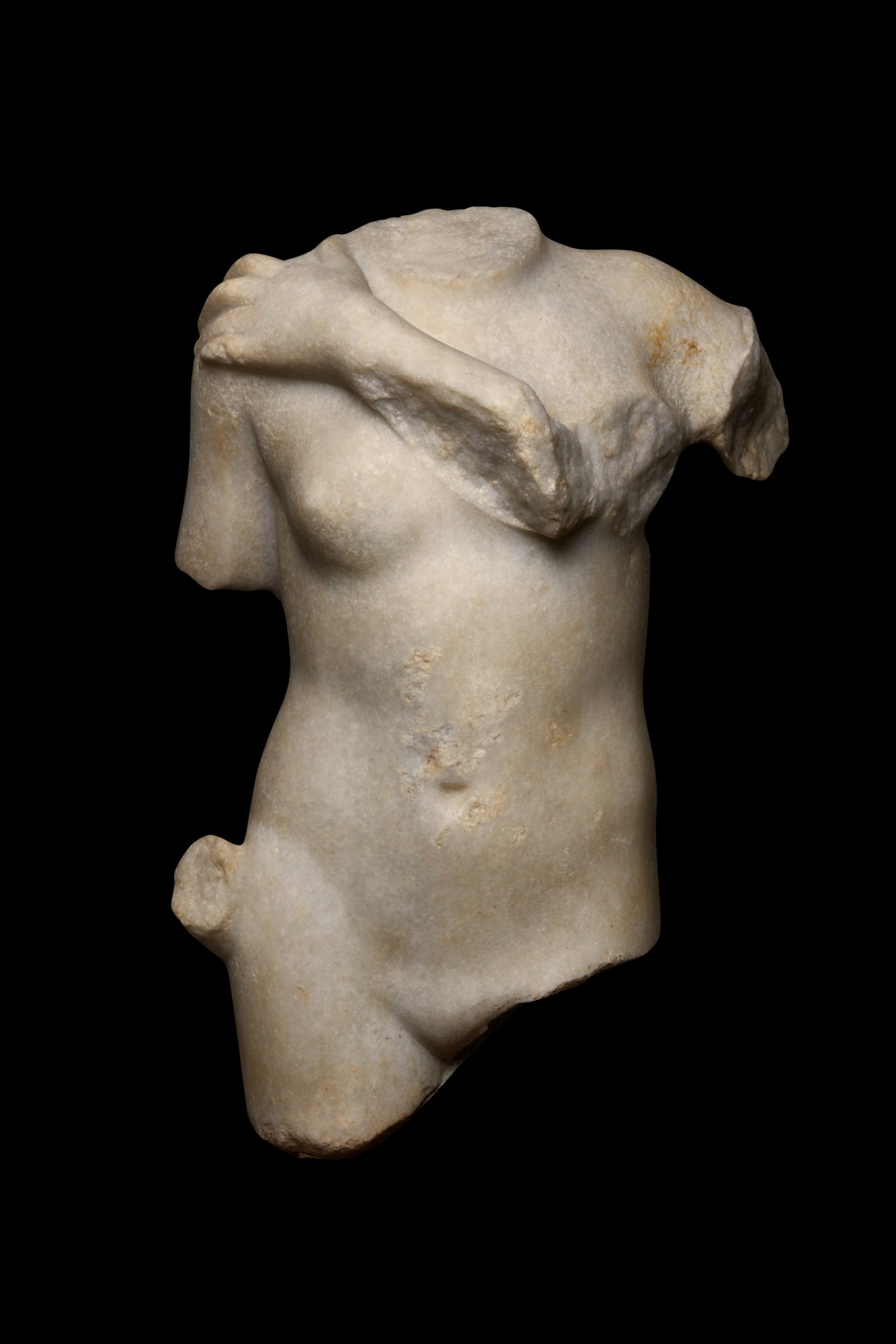 A Roman Marble Torso of a Charis — A Roman Marble Torso of a Charis, circa 1st Century A.D.