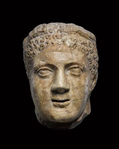 A Roman Marble Head of Hermes, circa 2nd/3rd Century A.D.