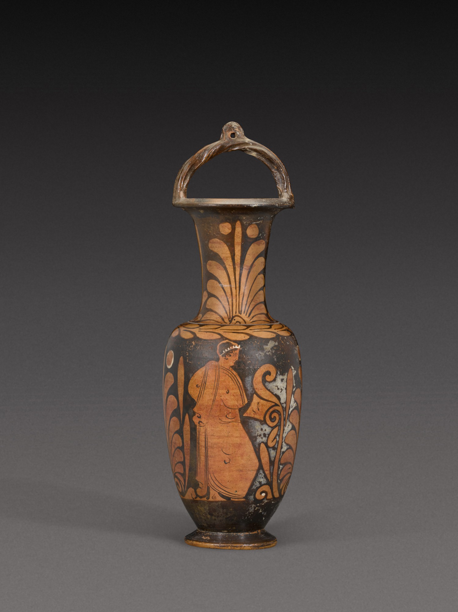 A Campanian Red-figured Bail Amphora, circa 350-330 B.C.