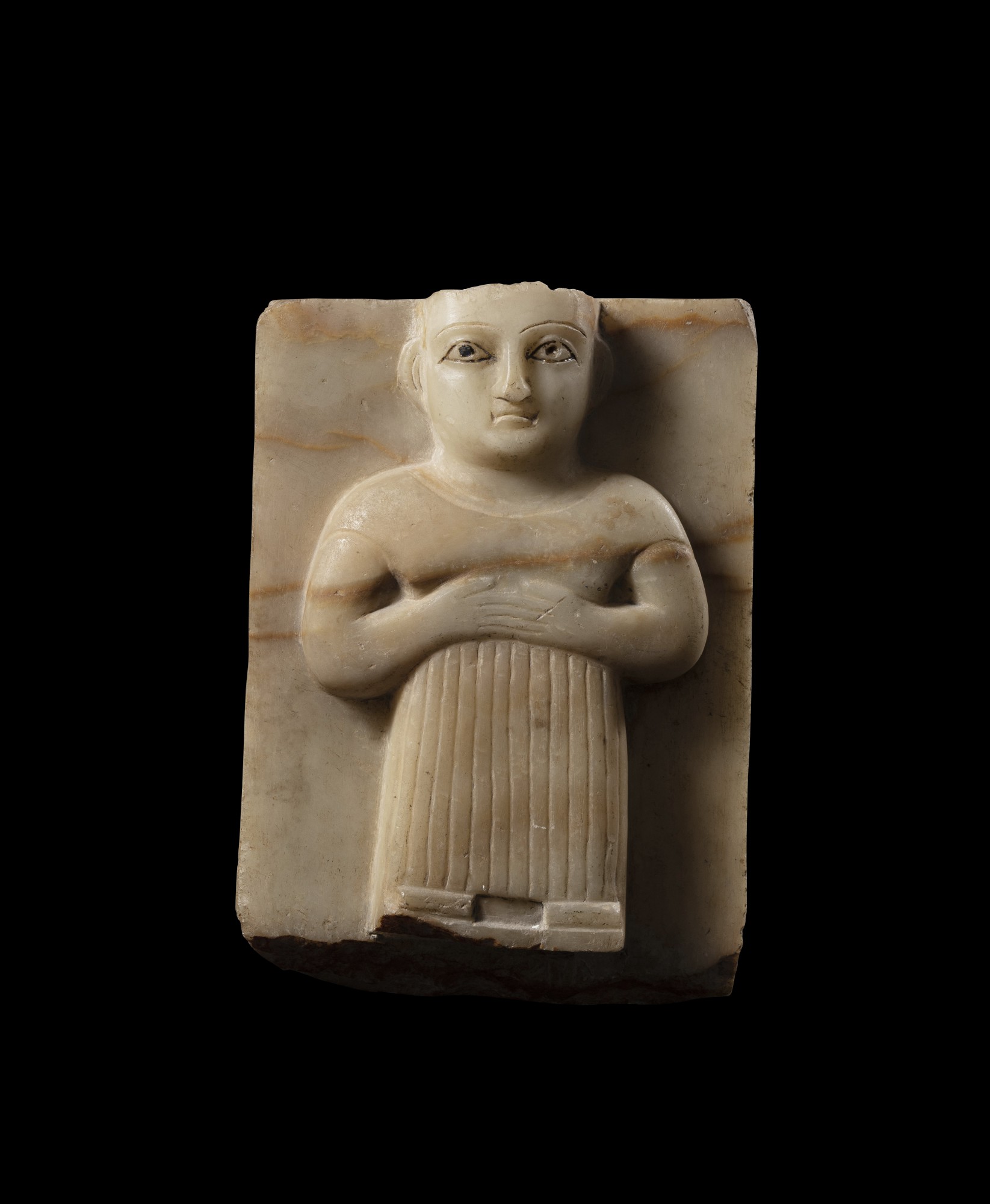 A South Arabian Alabaster Stele, Qataban — A South Arabian Alabaster Stele, Qataban, 3rd Century B.C./1st Century A.D.