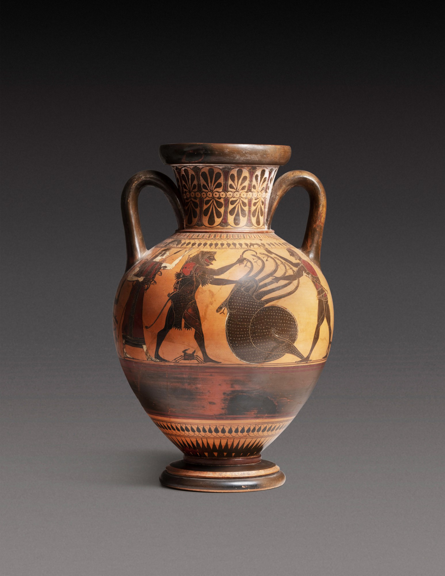 An Attic Black-figured Neck Amphora, attributed to the Affecter — An Attic Black-figured Neck Amphora, attributed to the Affecter, circa 540-520 B.C.