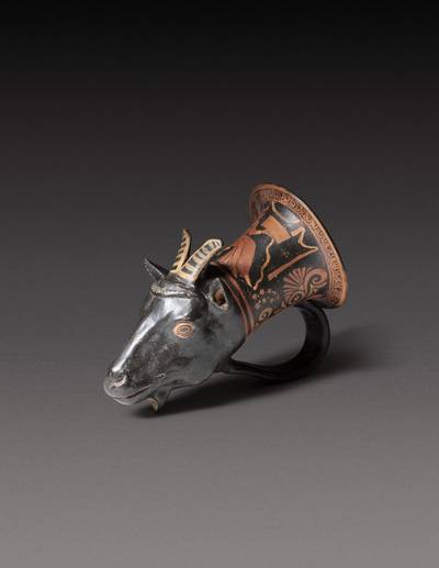 An Apulian Red-figured Rhyton