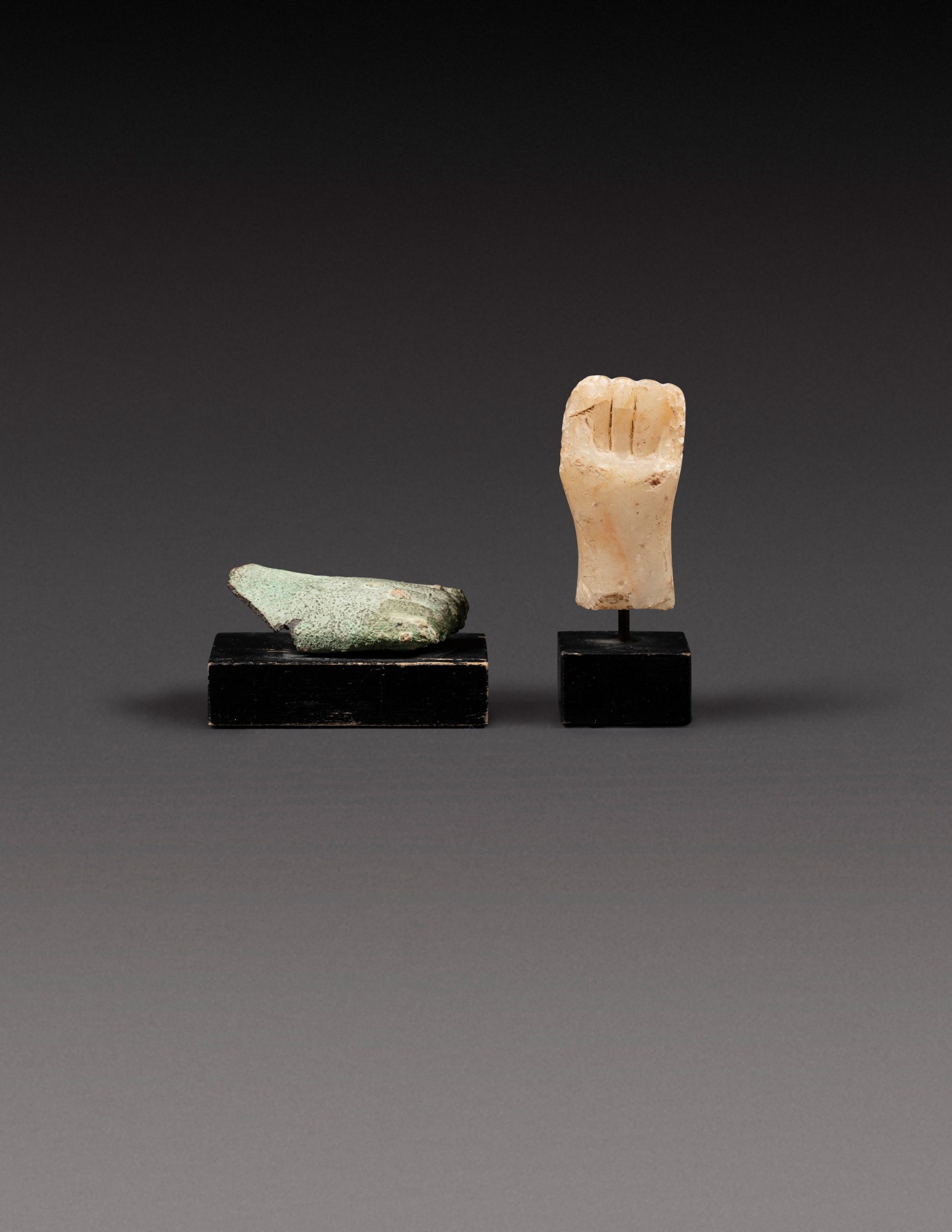Two South Arabian Antiquities, Qataban — Two South Arabian Antiquities, Qataban, 3rd Century B.C./1st Century A.D.