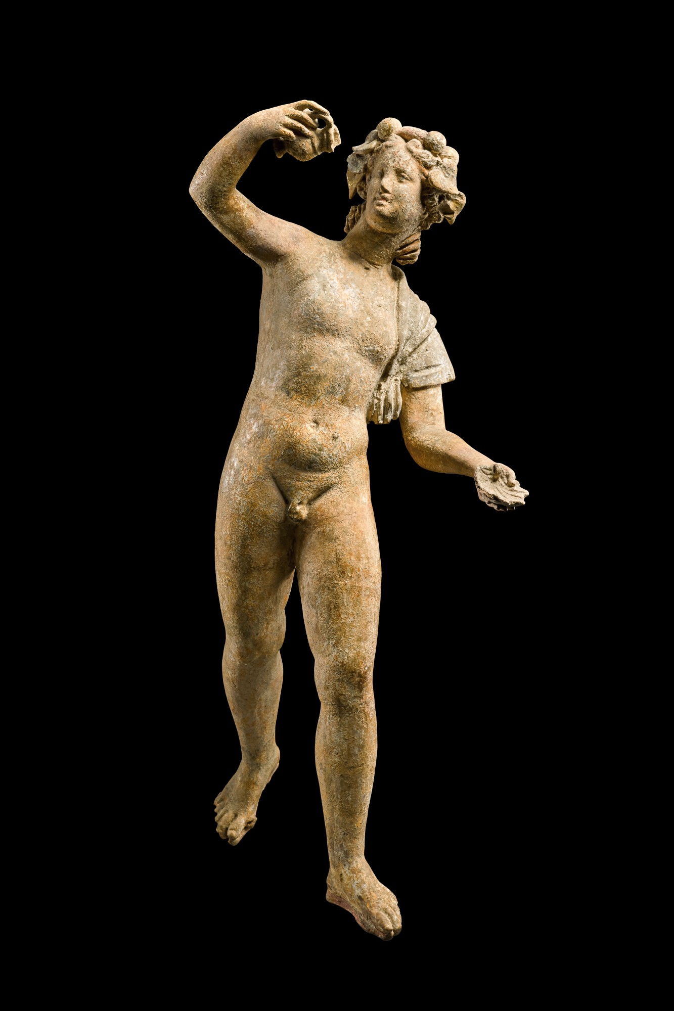 Unknown — A Large Hellenistic Terracotta Figure of Eros, circa early 2nd Century B.C.