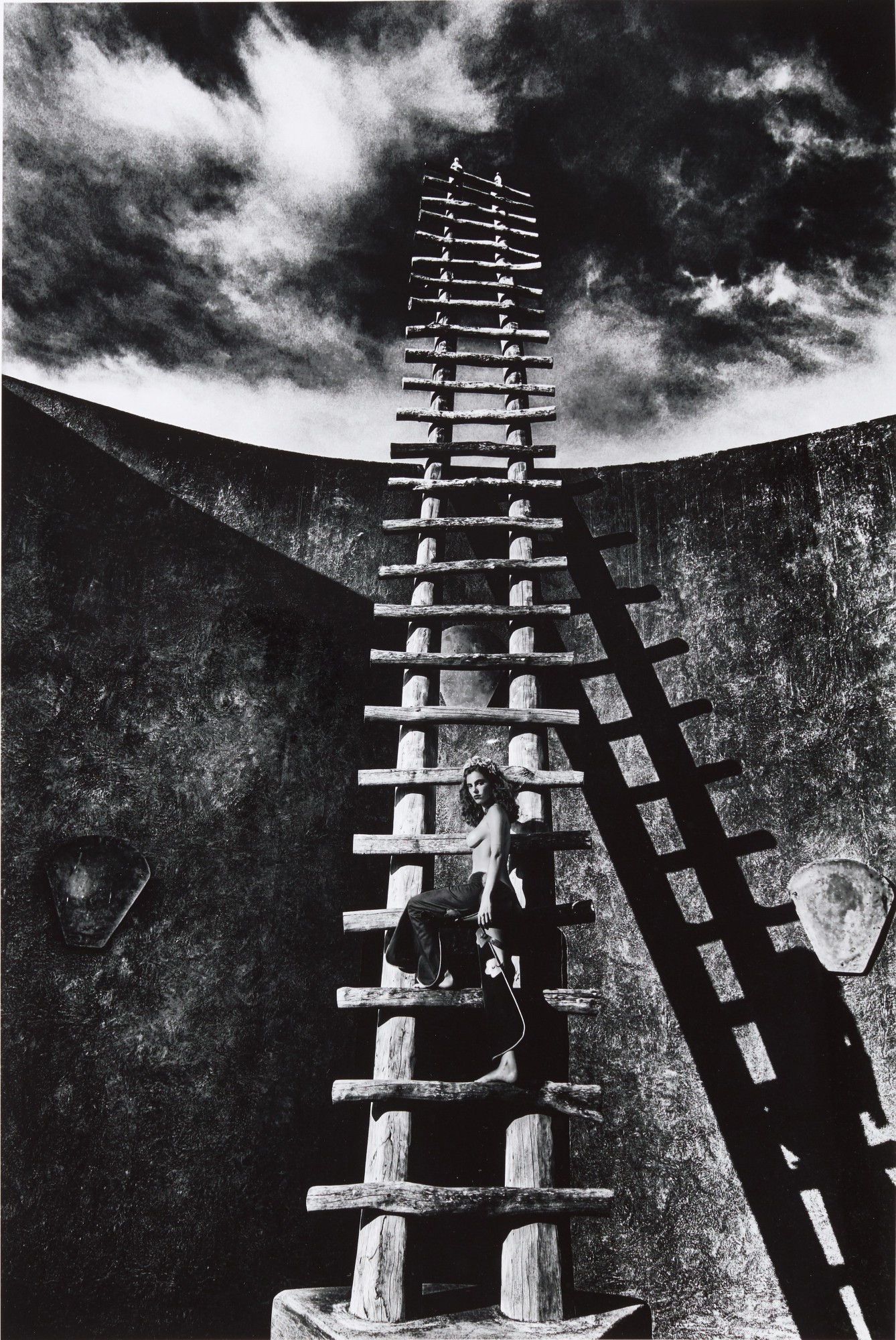 Maryam Eisler — 'One Step at a Time', Cayeres, 2019 (from the series Imagining Tina: A Dialogue With Edward Weston)