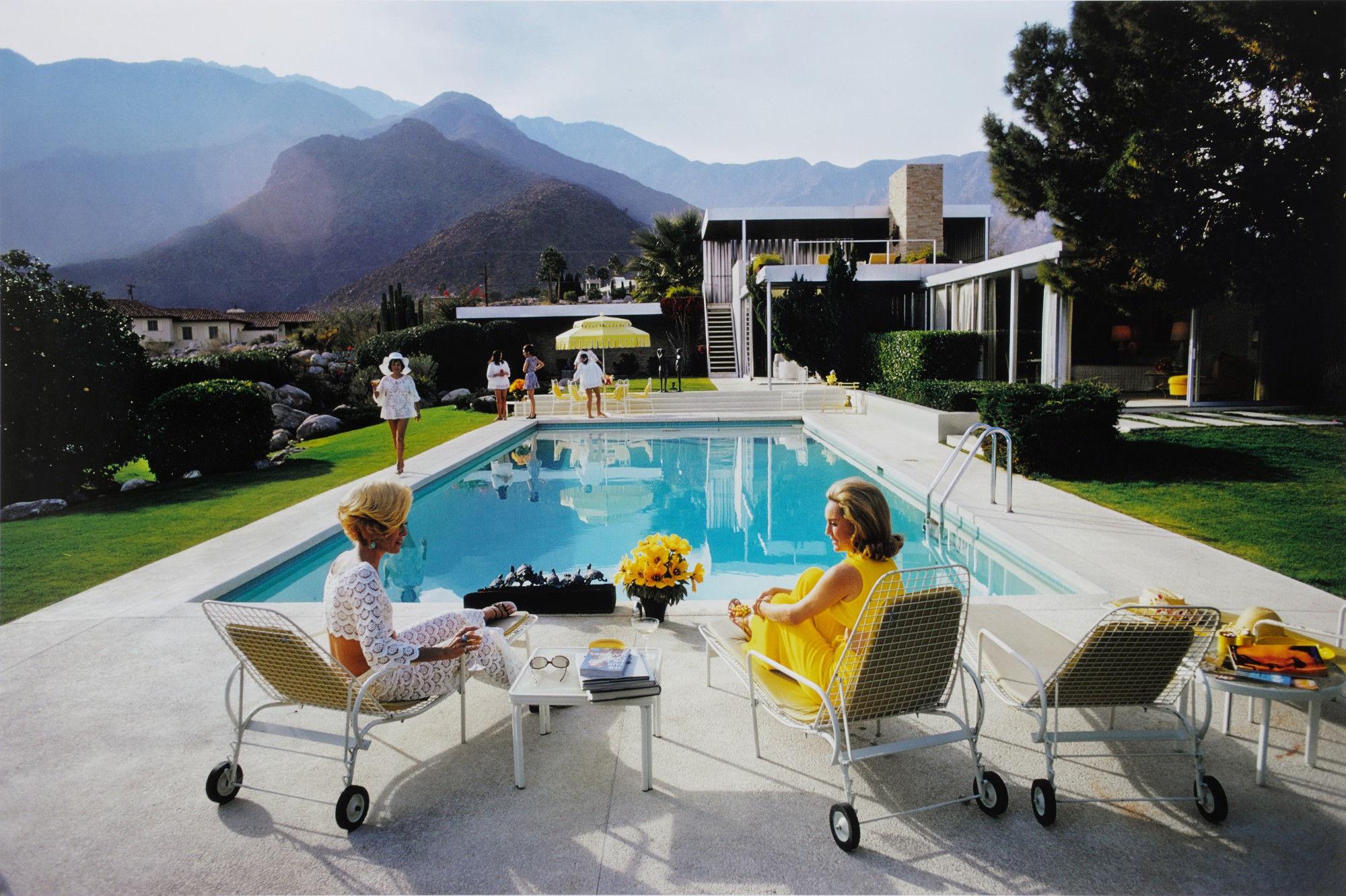 Slim Aarons — 'Poolside Glamour', January 1970