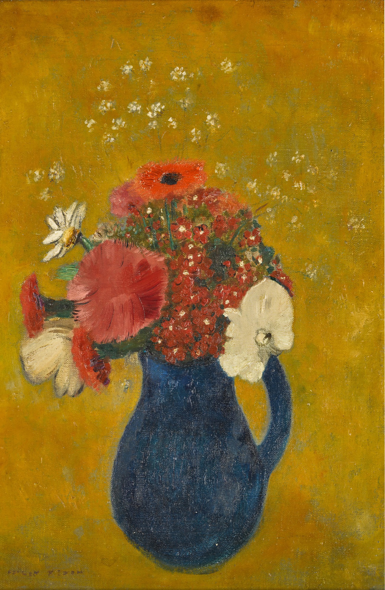 Odilon Redon — Vase de fleurs