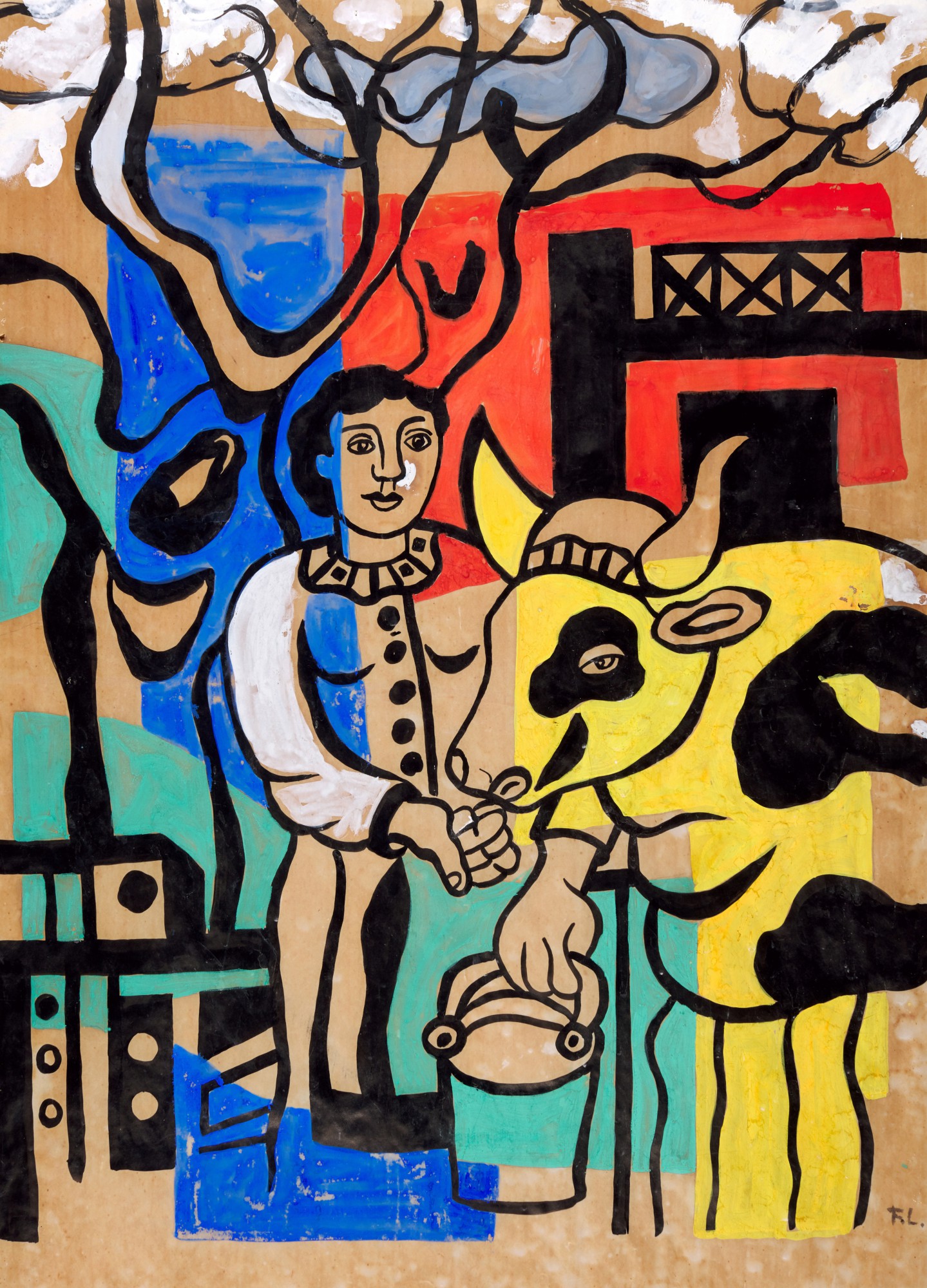 Fernand Léger — La fermière