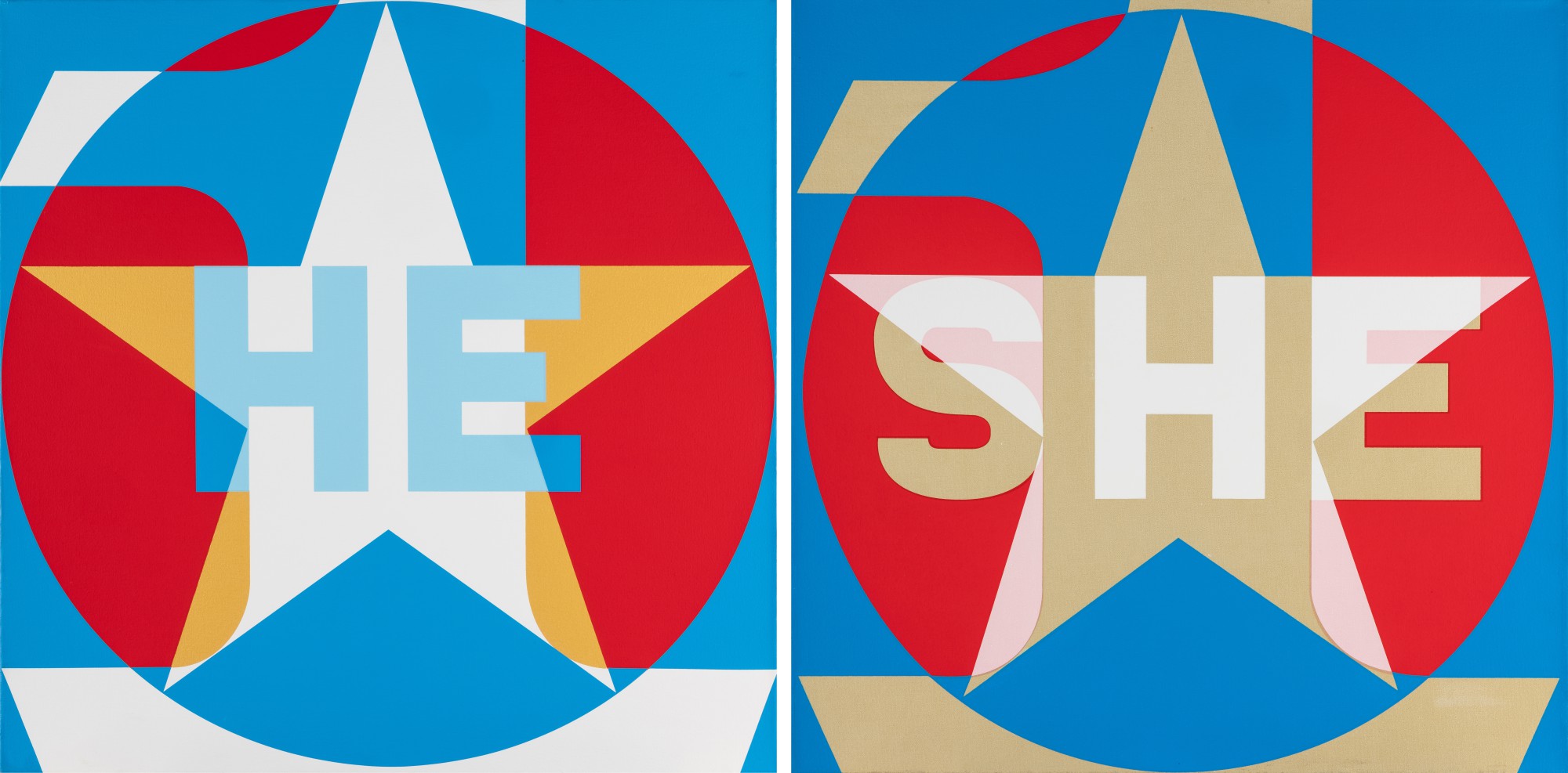 Robert Indiana — He She