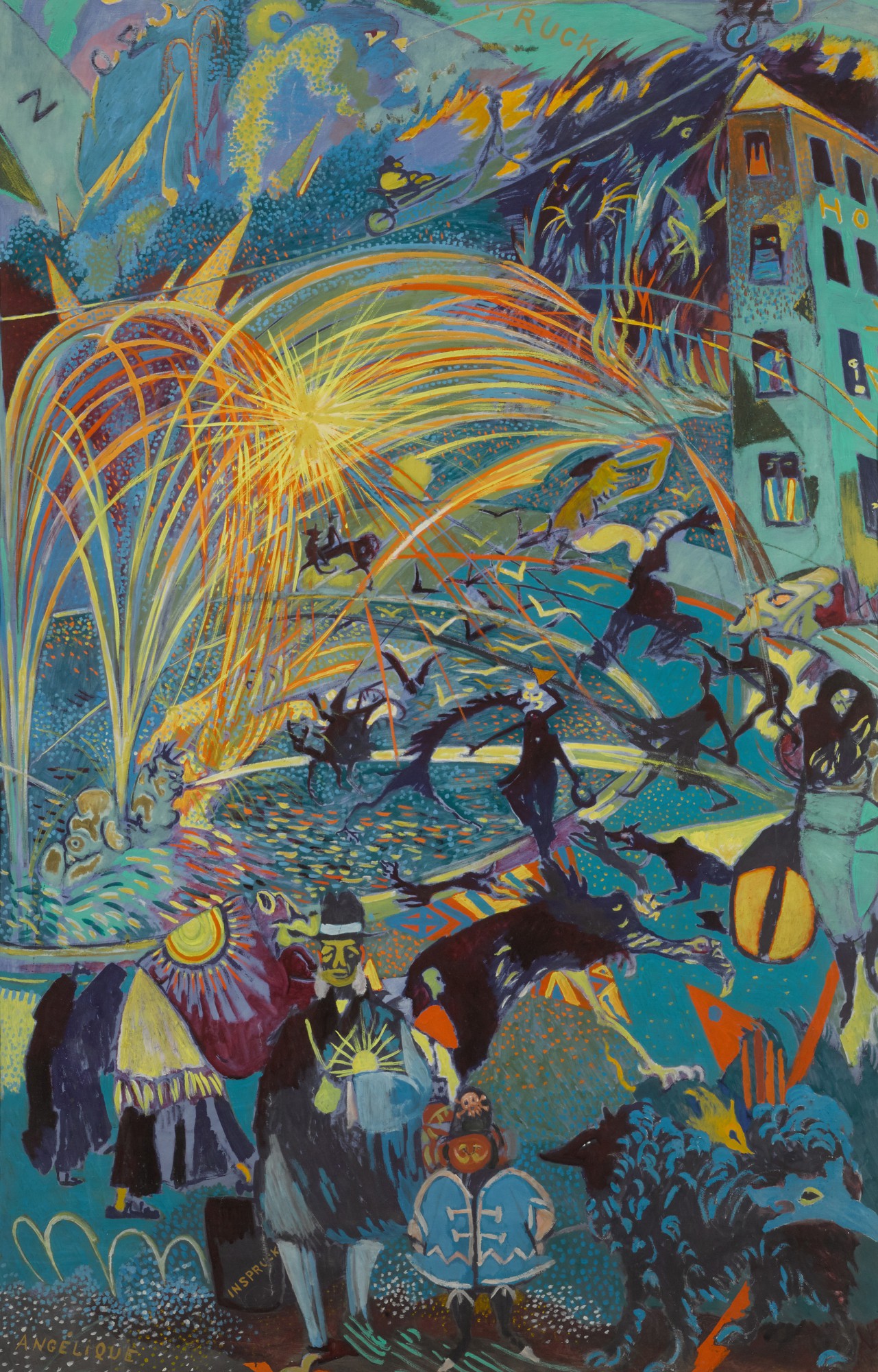 Feu d’artifice, le cirque