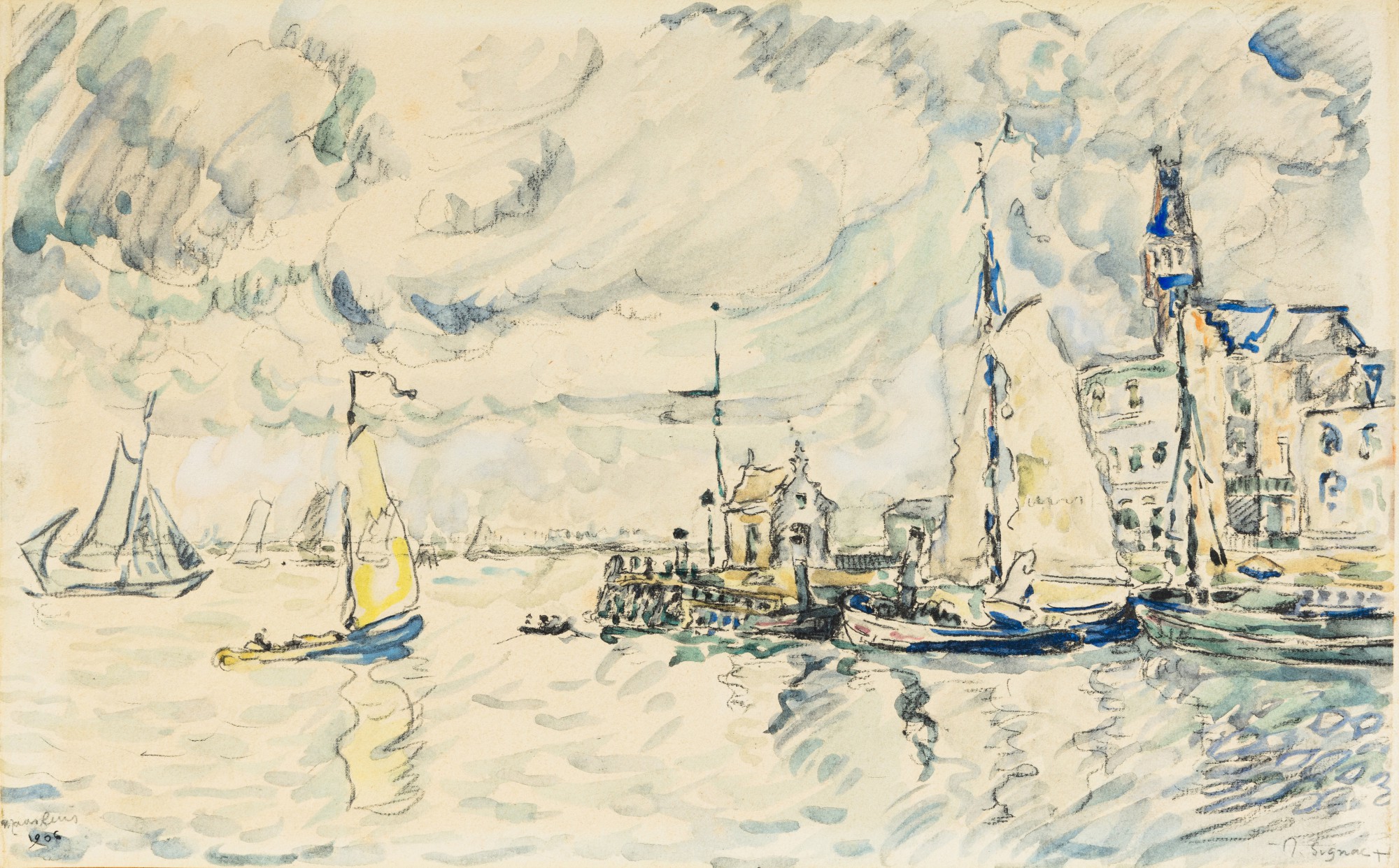 Paul Signac — Maasluis