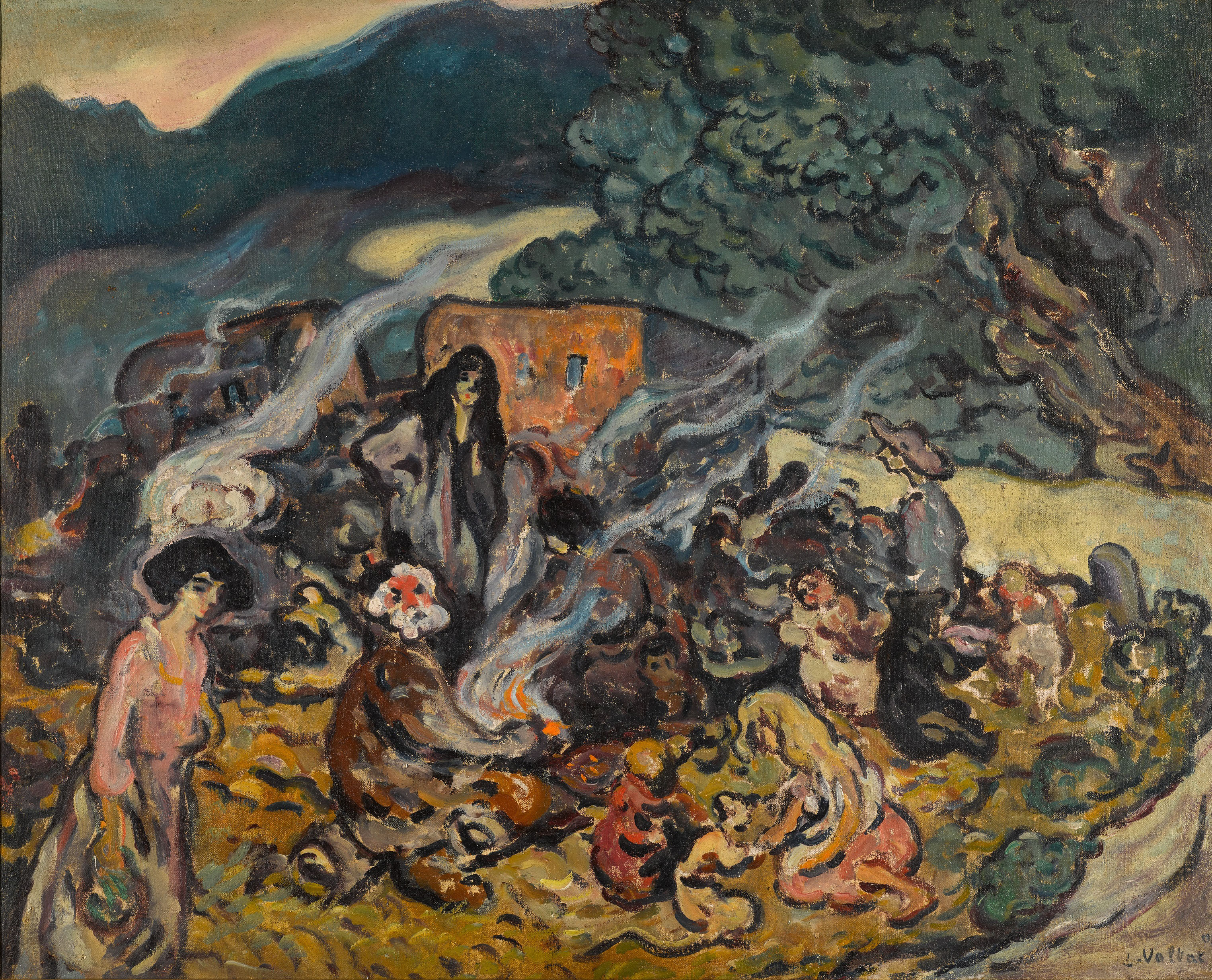 Louis Valtat — Camp de Bohémiens dans le Midi