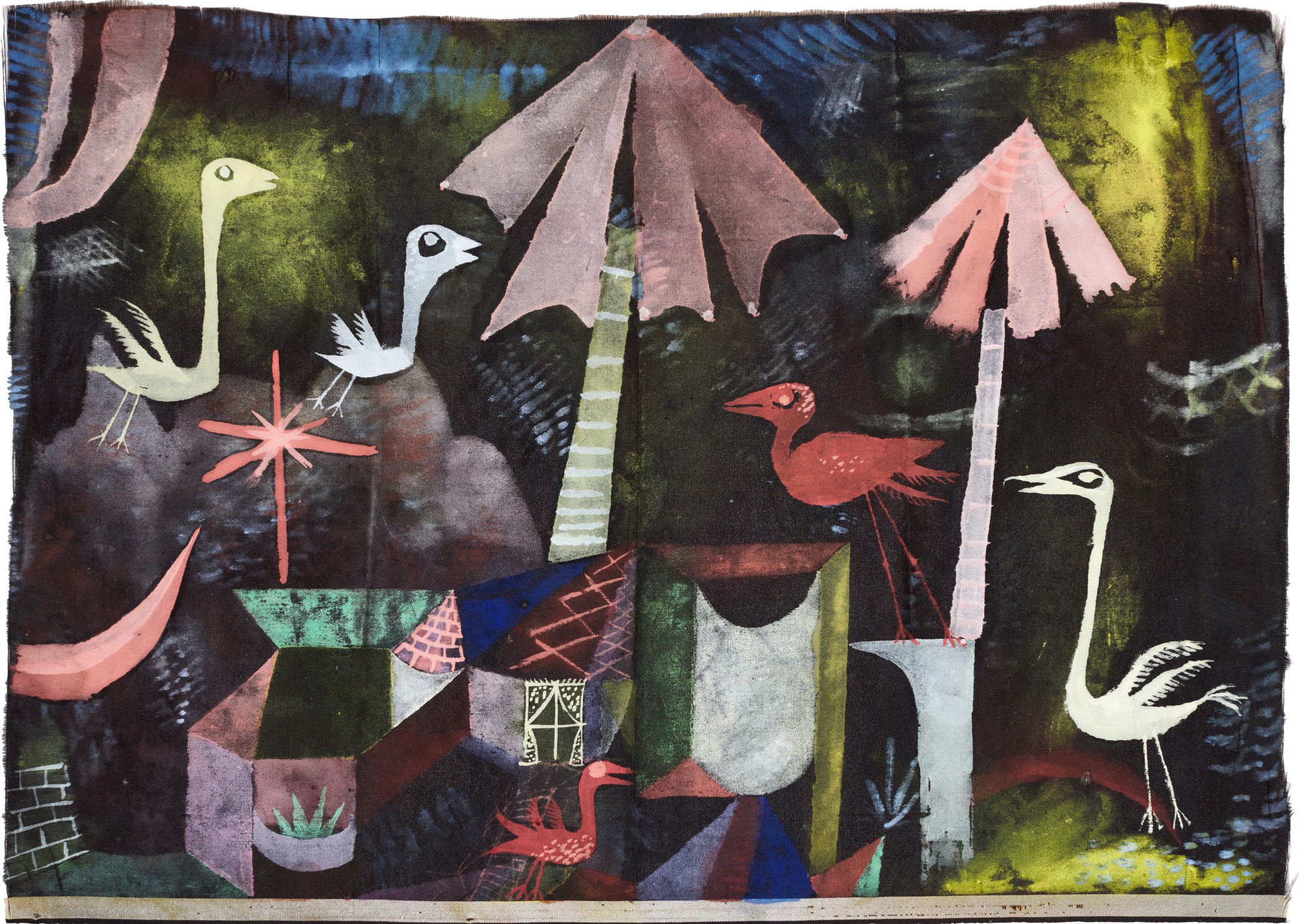 Paul Klee — Vogelkomoedie (Bird comedy)
