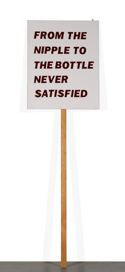 From The Nipple to The Bottle Never Satisfied