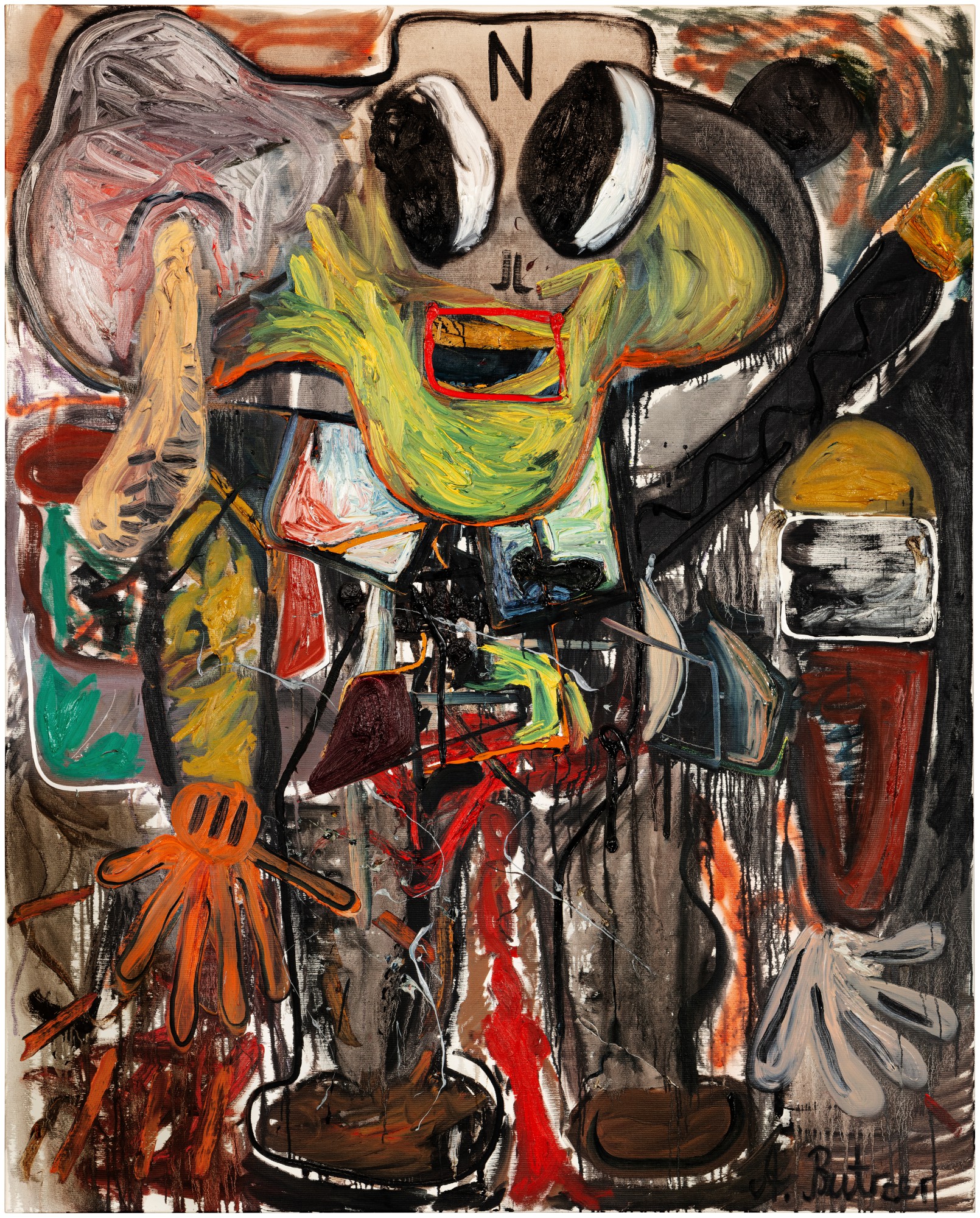 Portrait N-Ford und H-Ford (Henry)