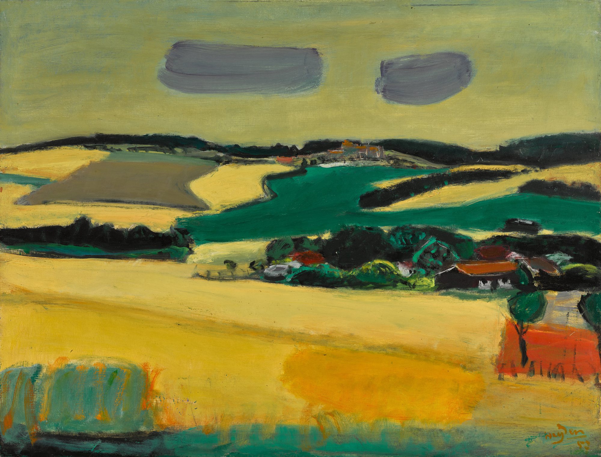 Les champs à St Jean