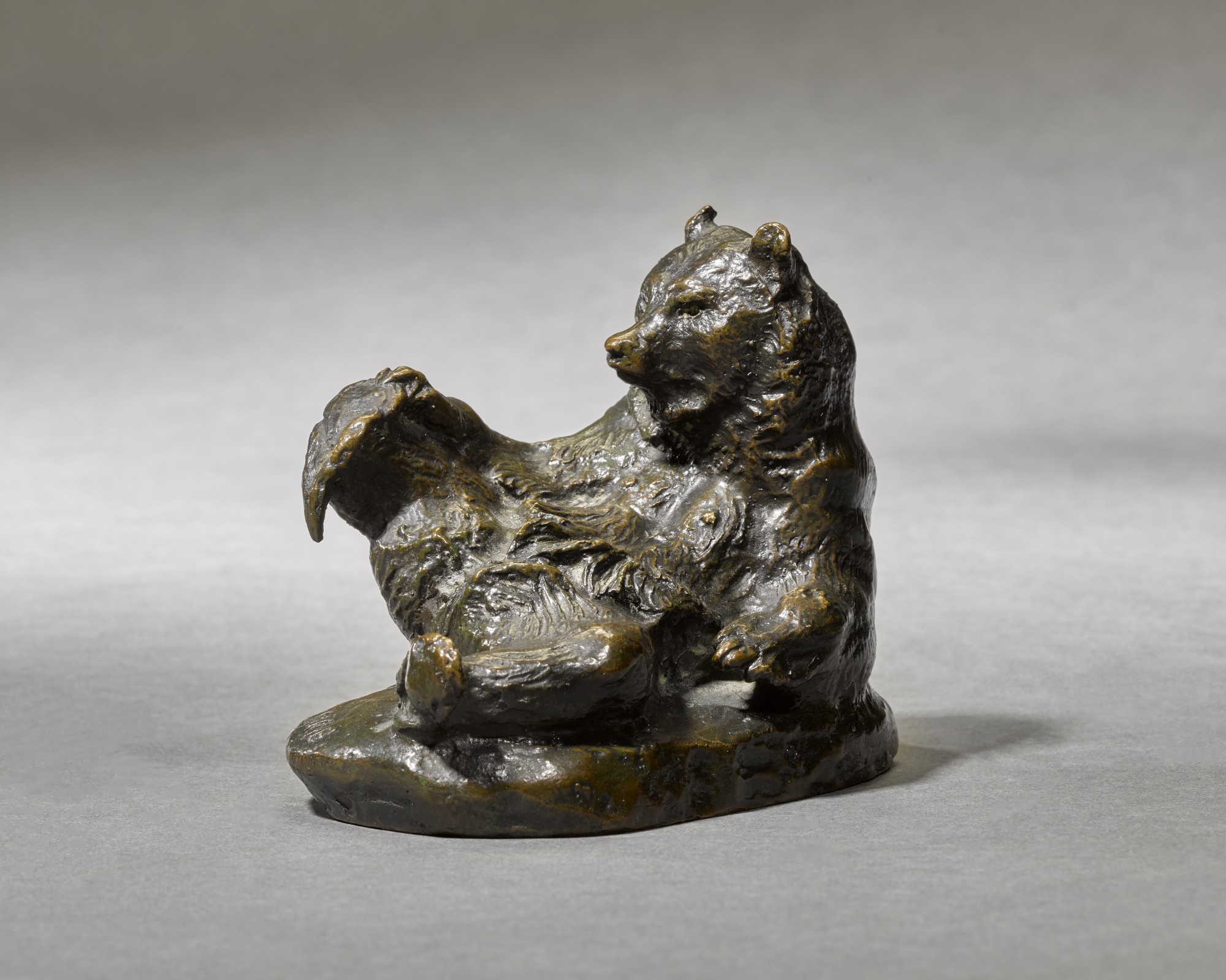Antoine-Louis Barye — Ours assis no 2 (Seated Bear, no. 2)