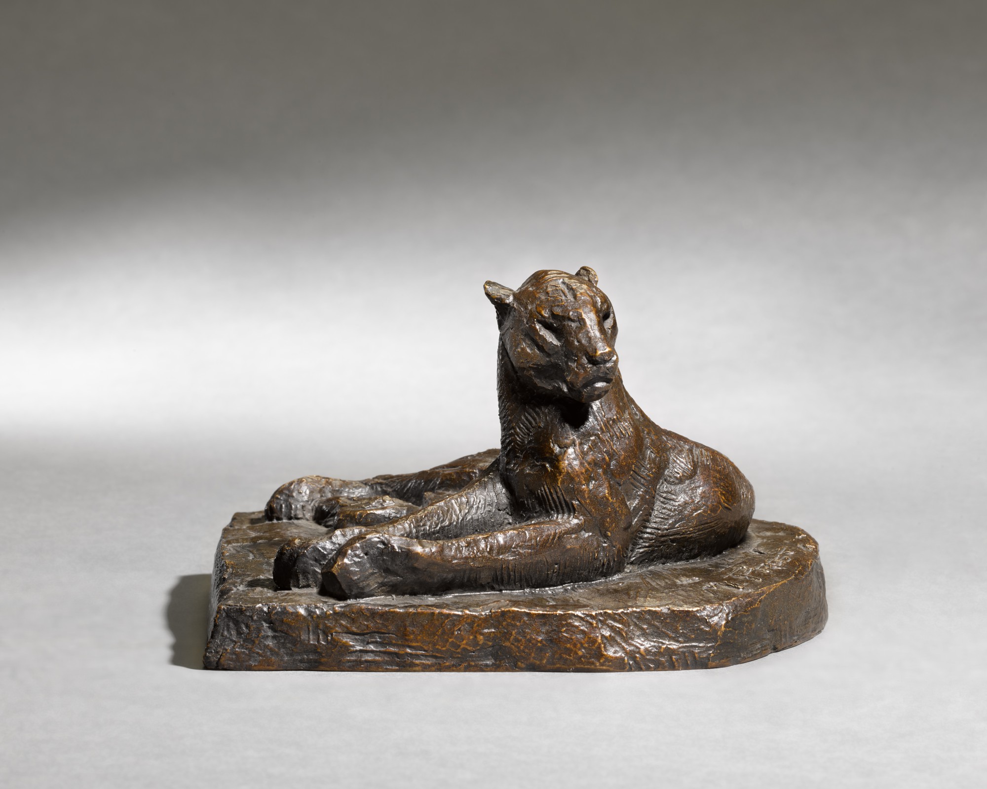 Maurice Prost — Reclining Lioness