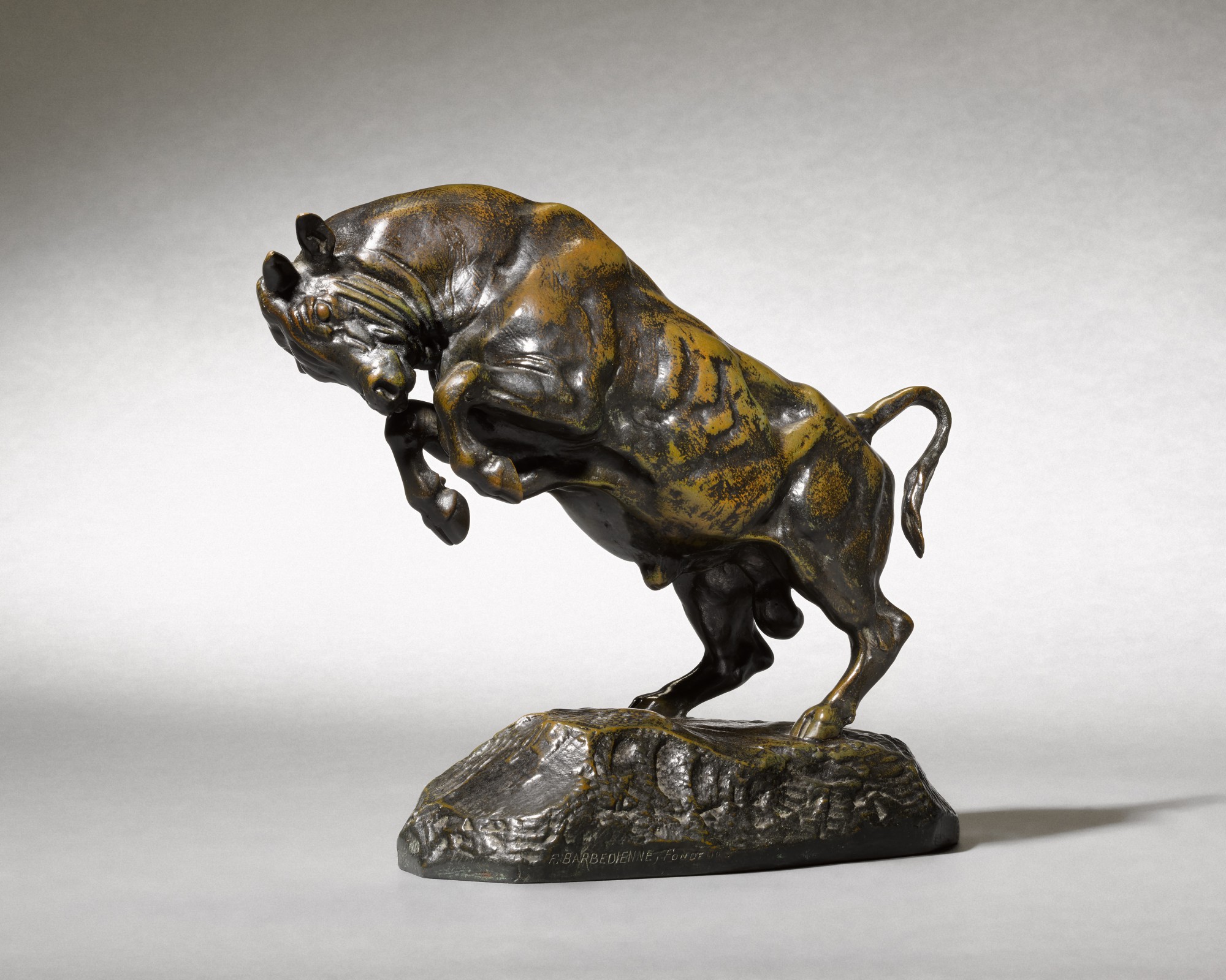 Antoine-Louis Barye — Taureau cabré (Rearing Bull)