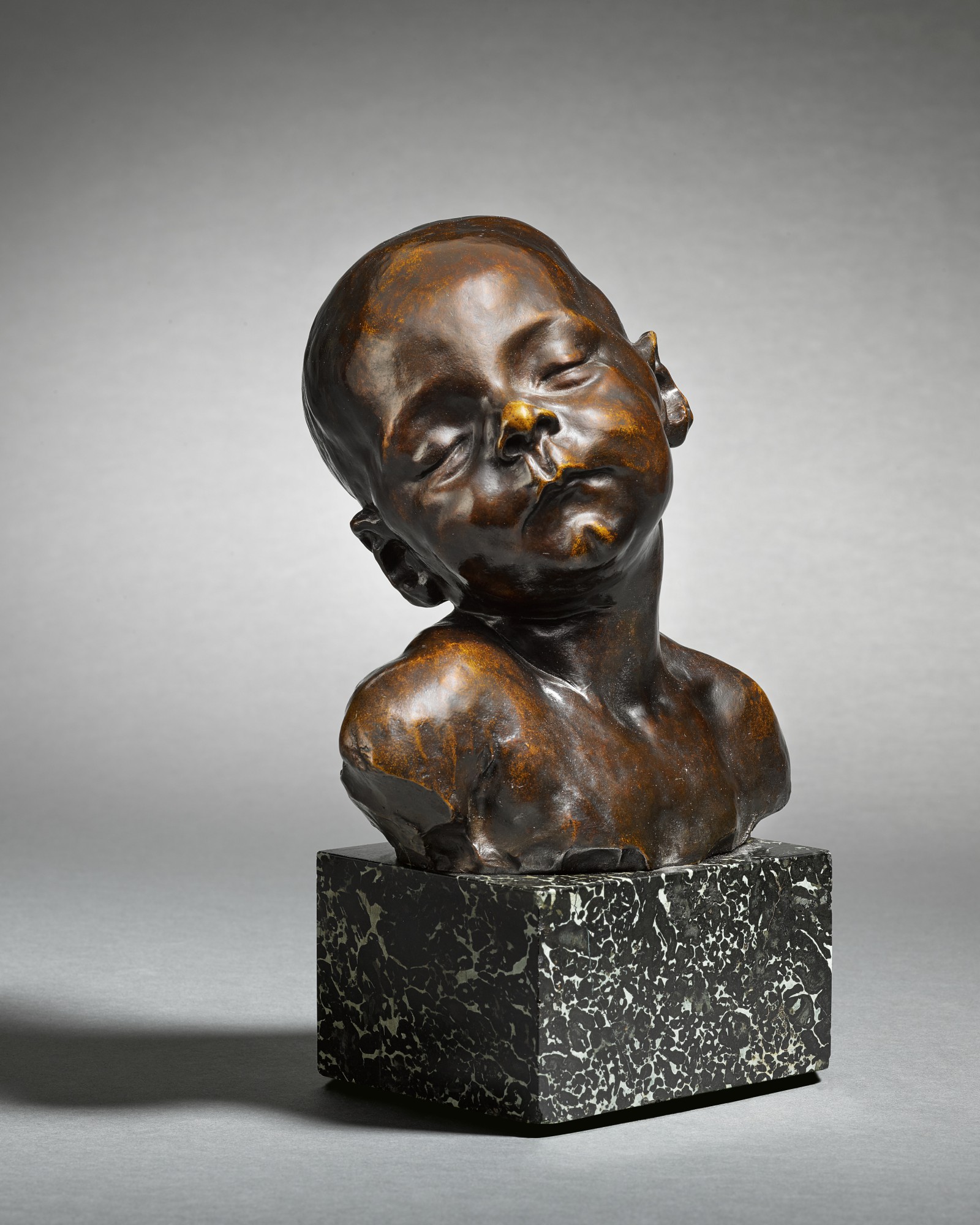 Buste de bébé endormi, étude pour Joie Maternelle (Bust of a Sleeping Baby, Study for Maternal Joy)
