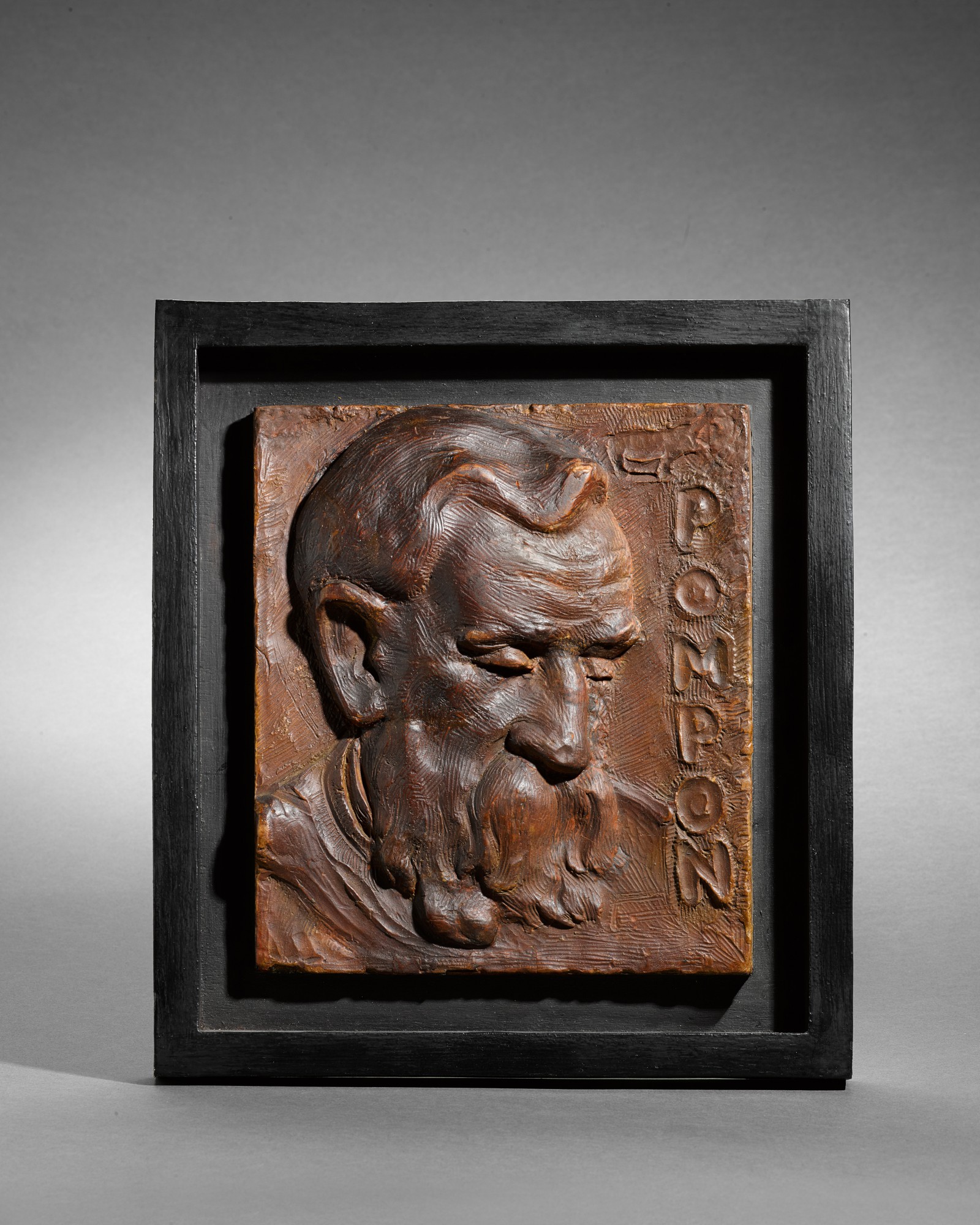 French, circa 1930 — Portrait relief of François Pompon (1855-1933)
