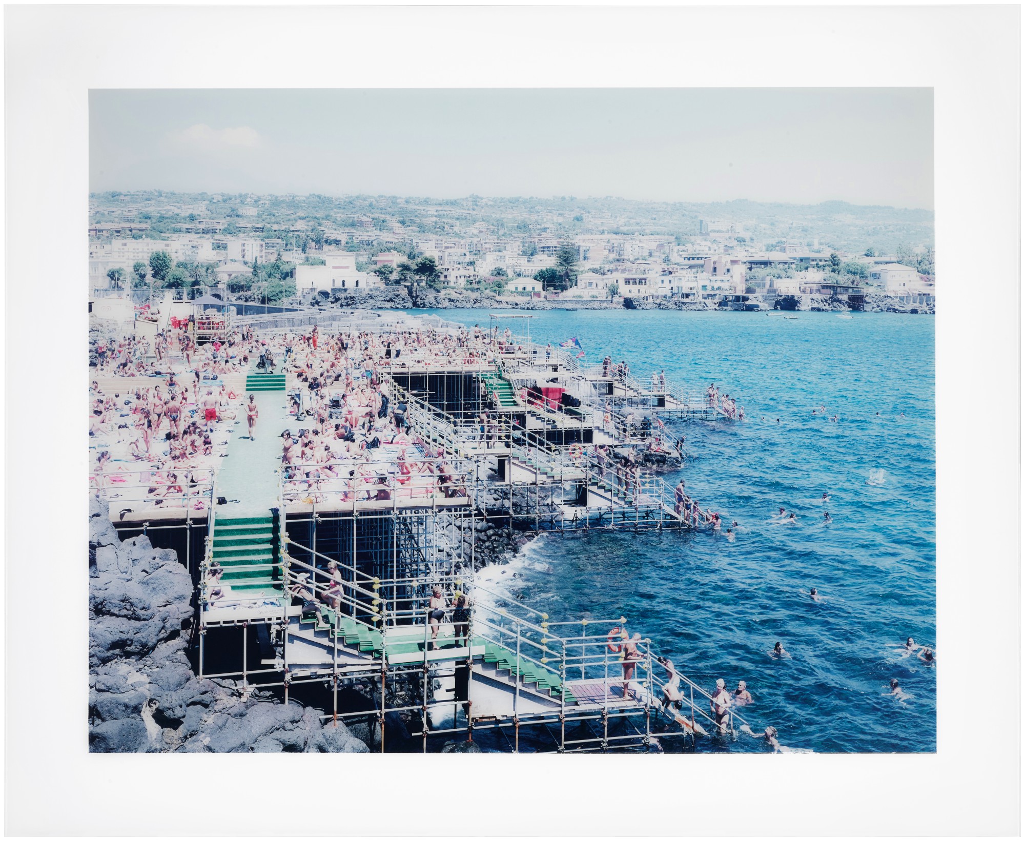 Massimo Vitali — Catania Under the Volcano, from The Sicily Primo Series