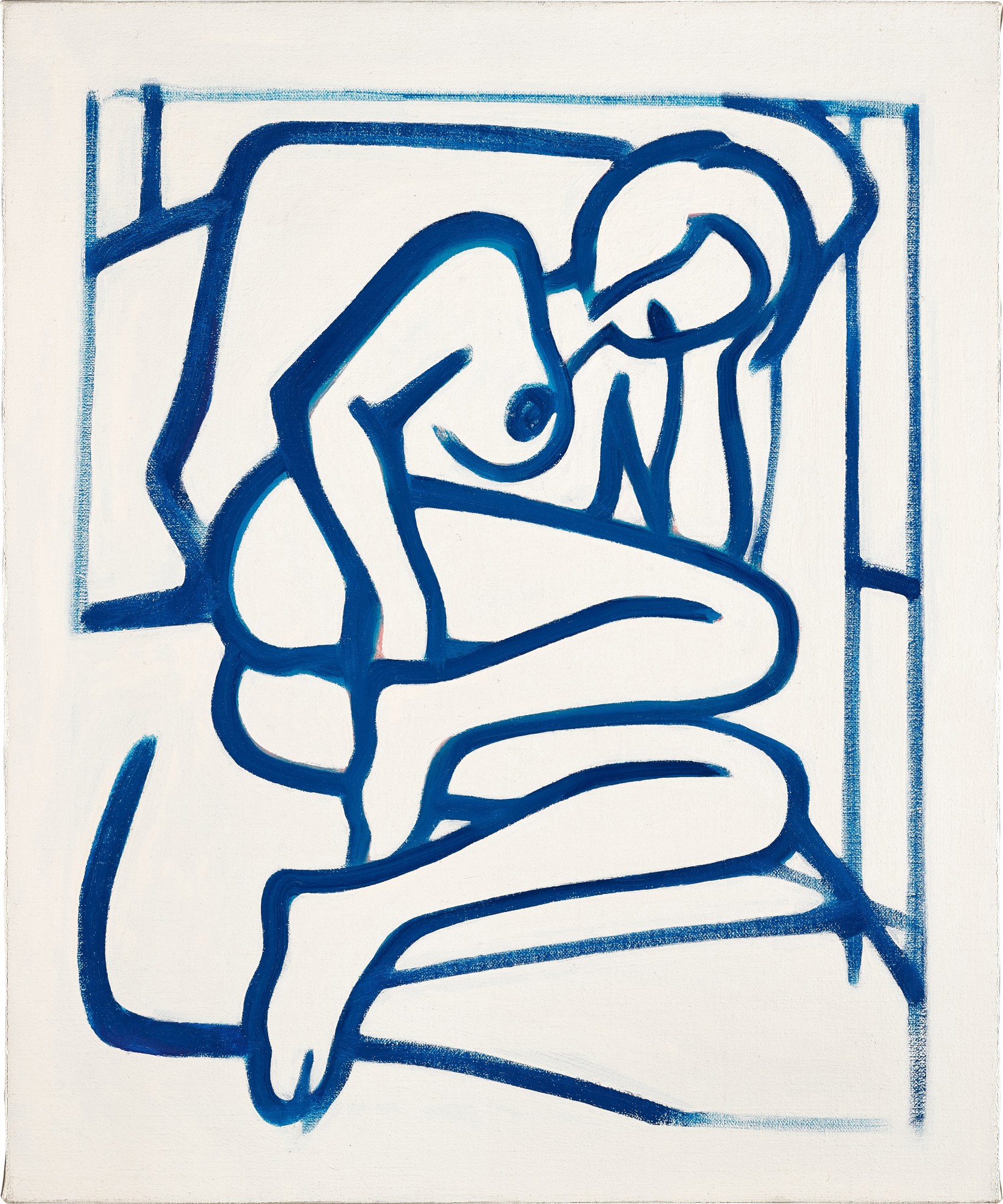Study for Standing Blue Nude