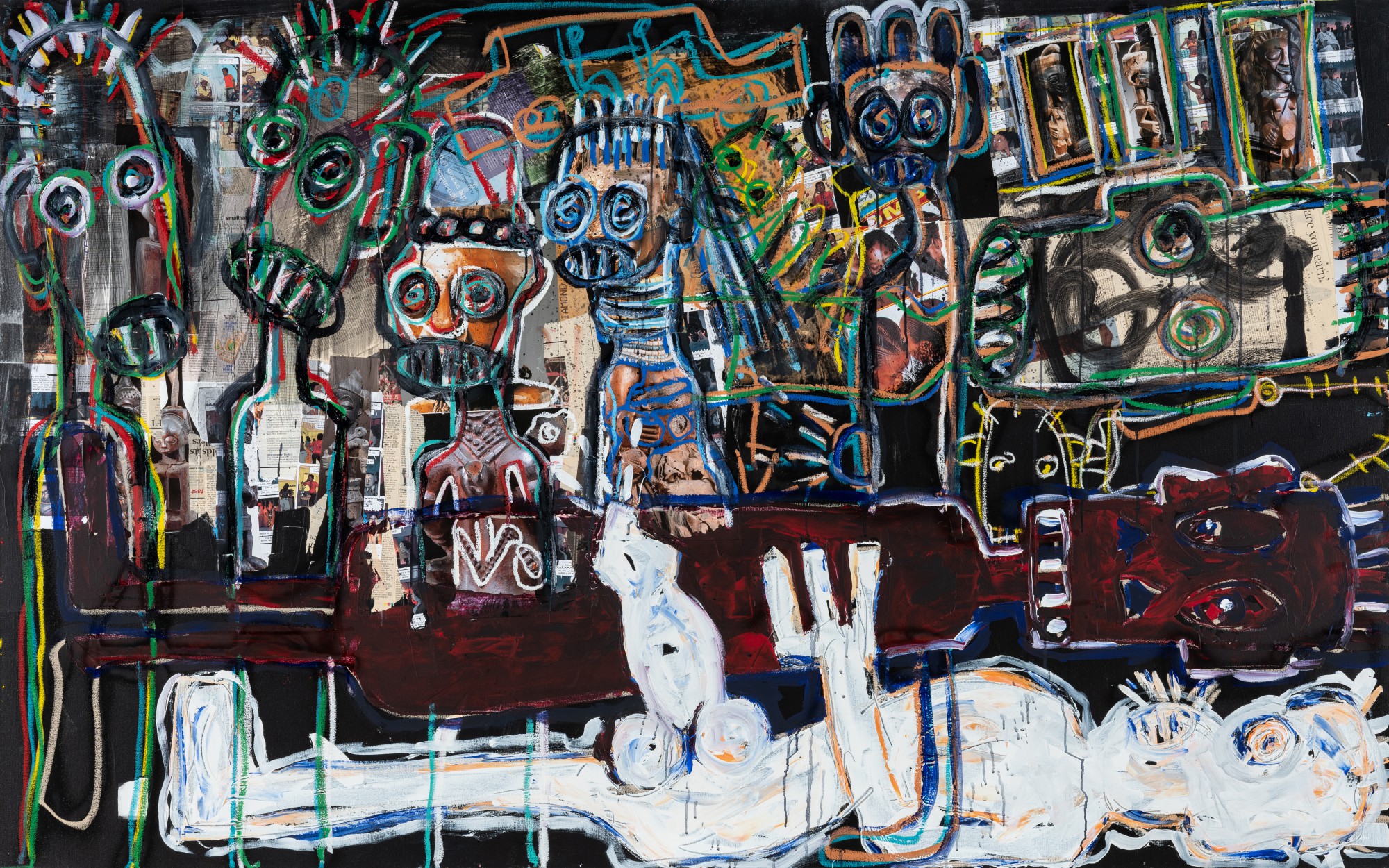 Aboudia — Enfants dans la Rue 1